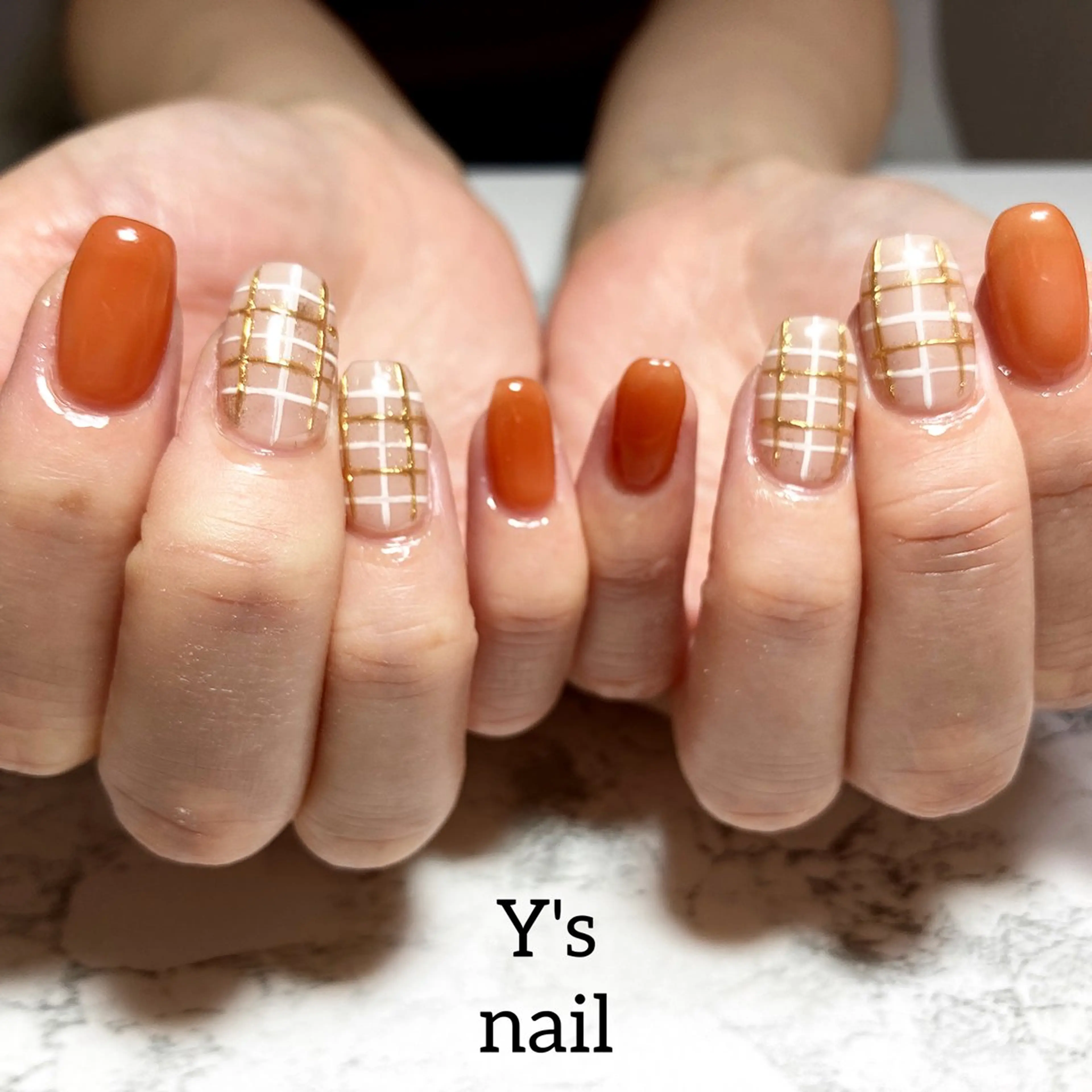 ネイル 手書きが得意🖌️ Y’s  nailのネイルデザイン
