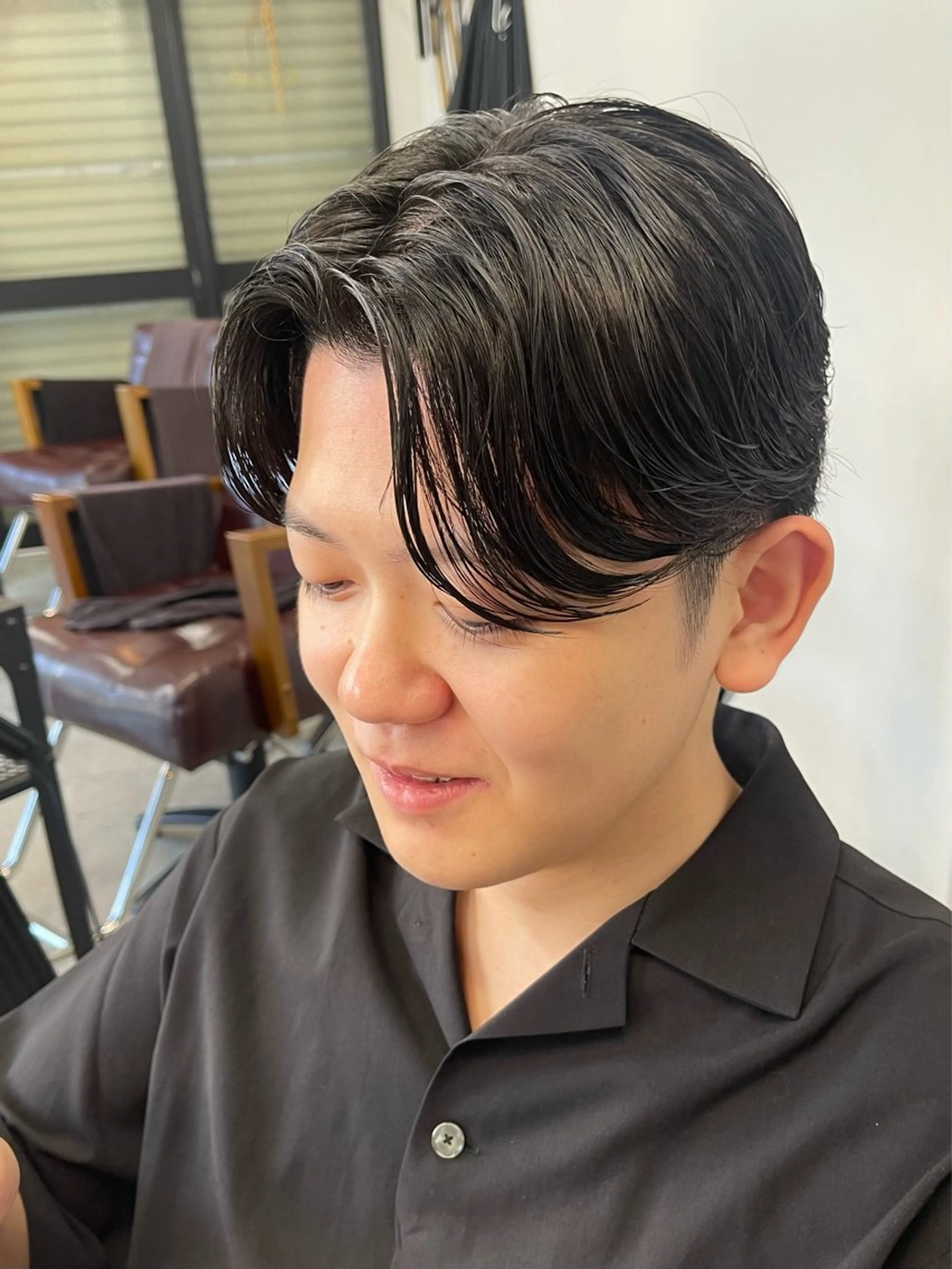 パーマ メンズ Mel hair design 【メルヘアデザイン】所属・シノザキ キナのヘアスタイル