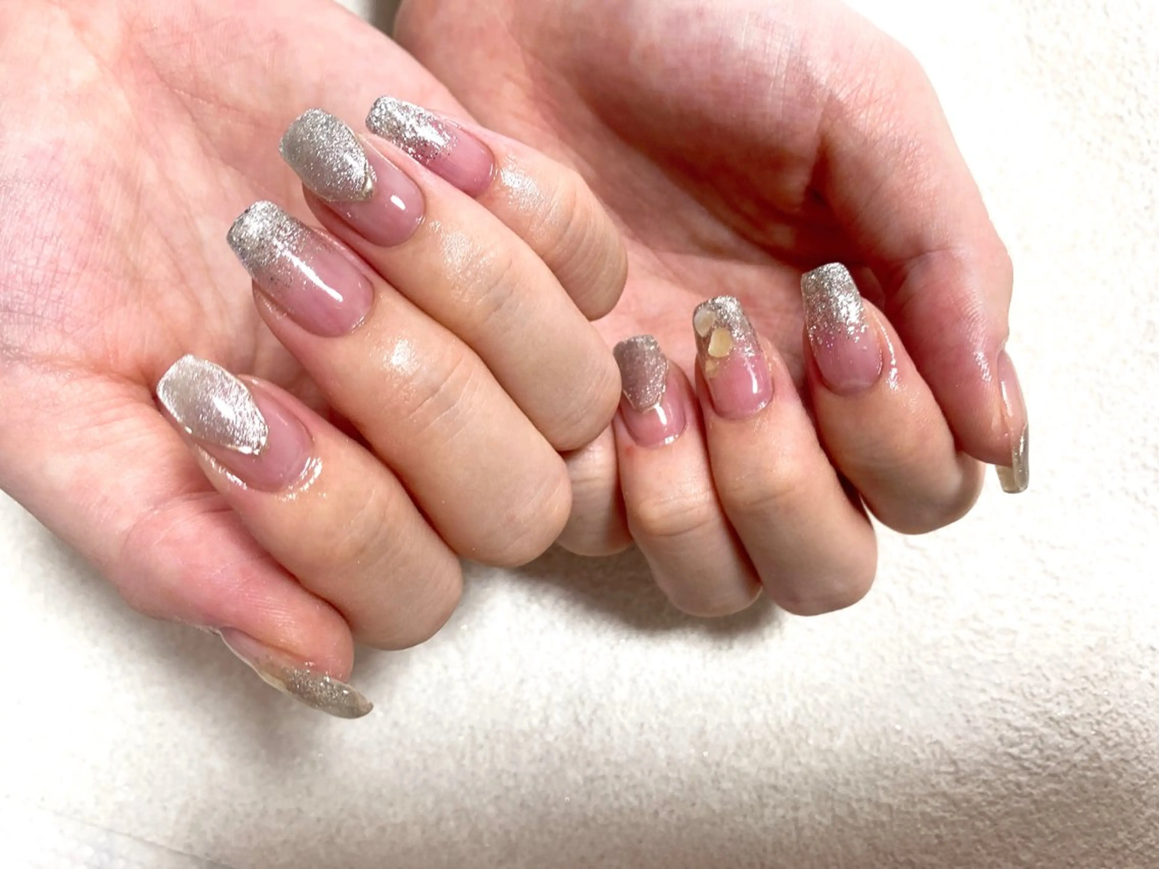 ネイル ジェルネイル 韓国ネイル マグネットネイル メンズネイル パラジェル kiki nail たまプラーザのネイルデザイン