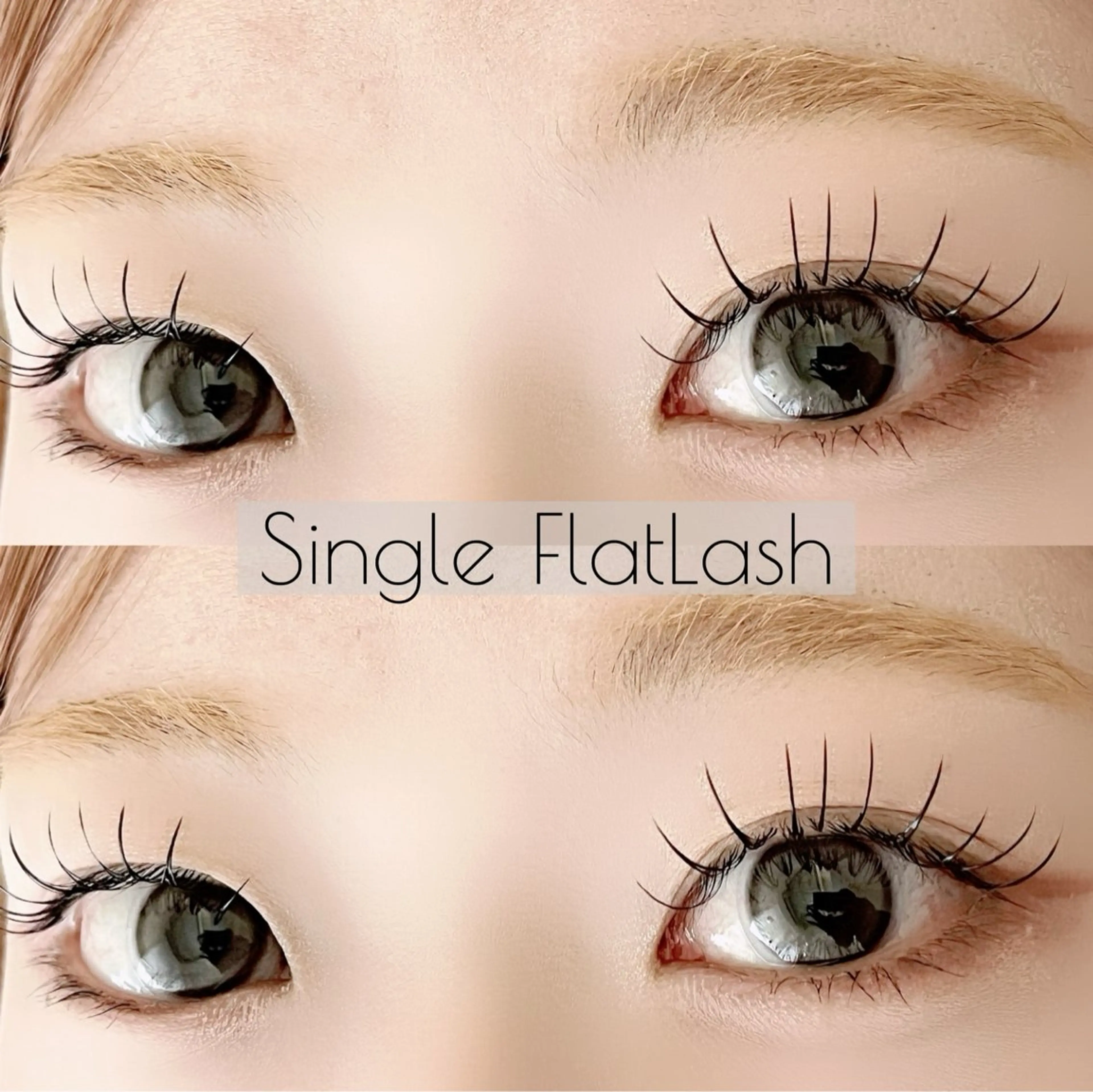 【マツエク初心者さんオススメ🌟】フラットラッシュ100本の写真