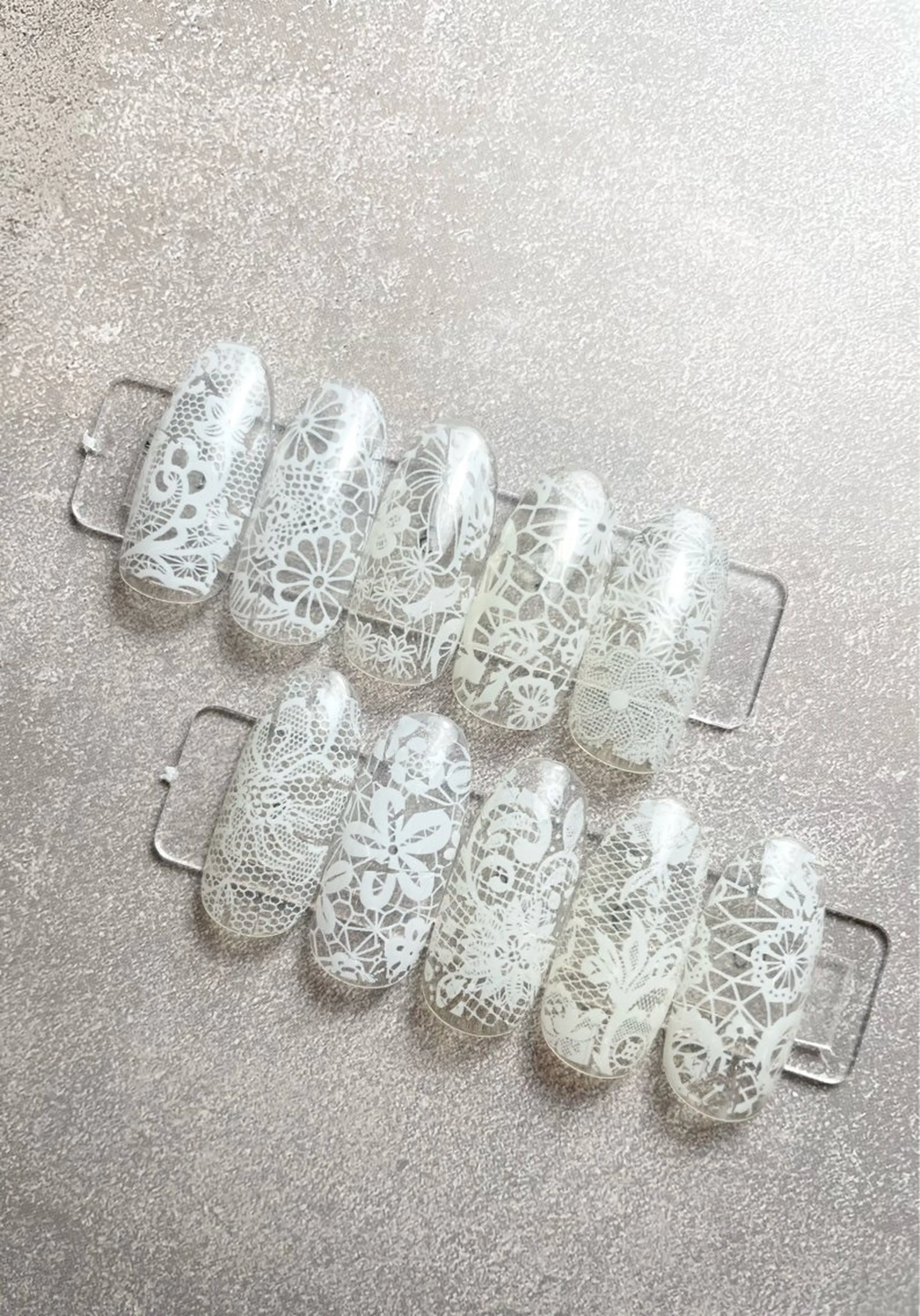 大人気レースart✨1本¥800💅🏻ワンカラーのポイントにオススメです🥰の写真