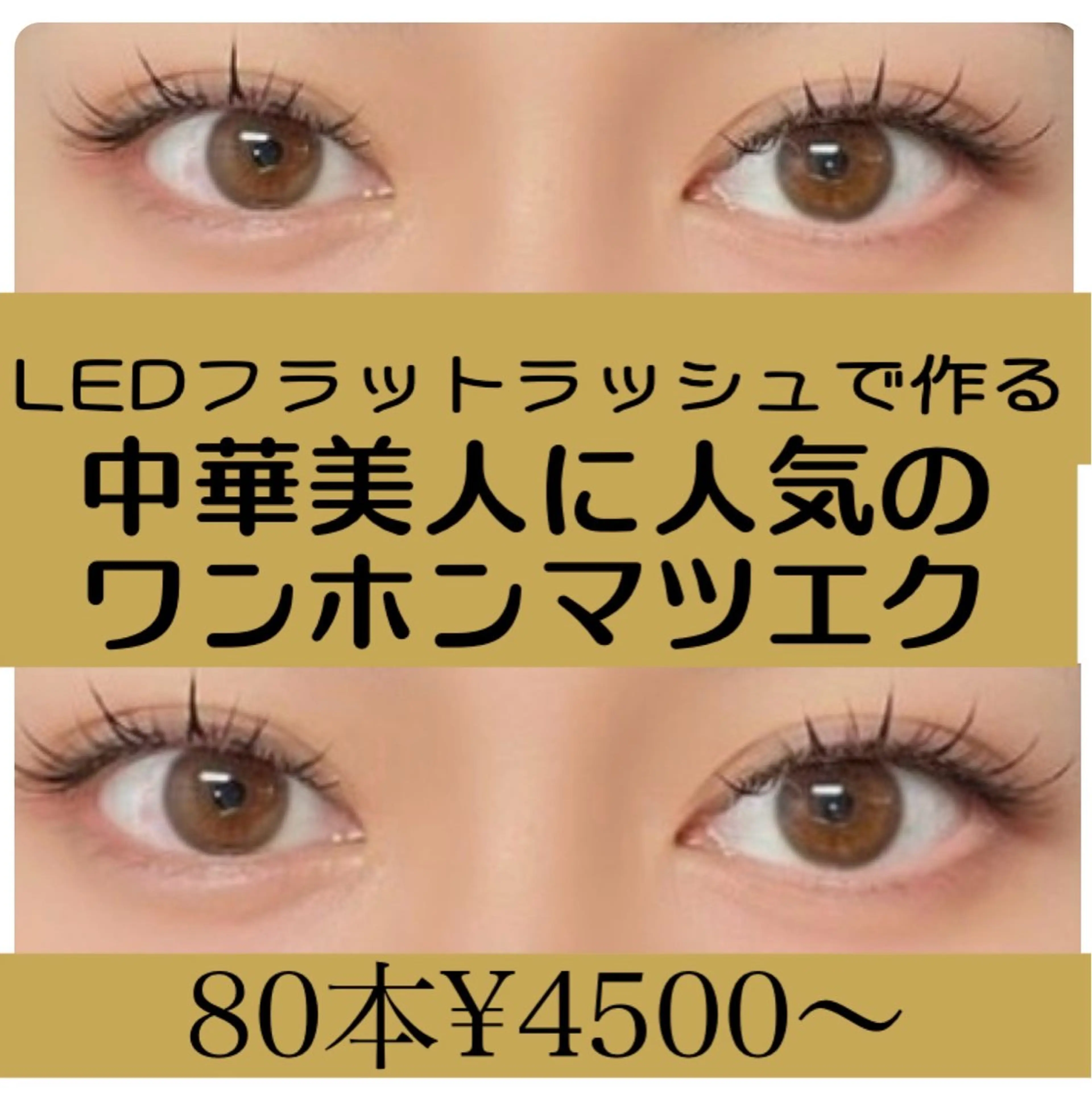 マツエク・マツパ フラットラッシュ ワンホンマツエク Briller @odawaraのマツエク・マツパデザイン