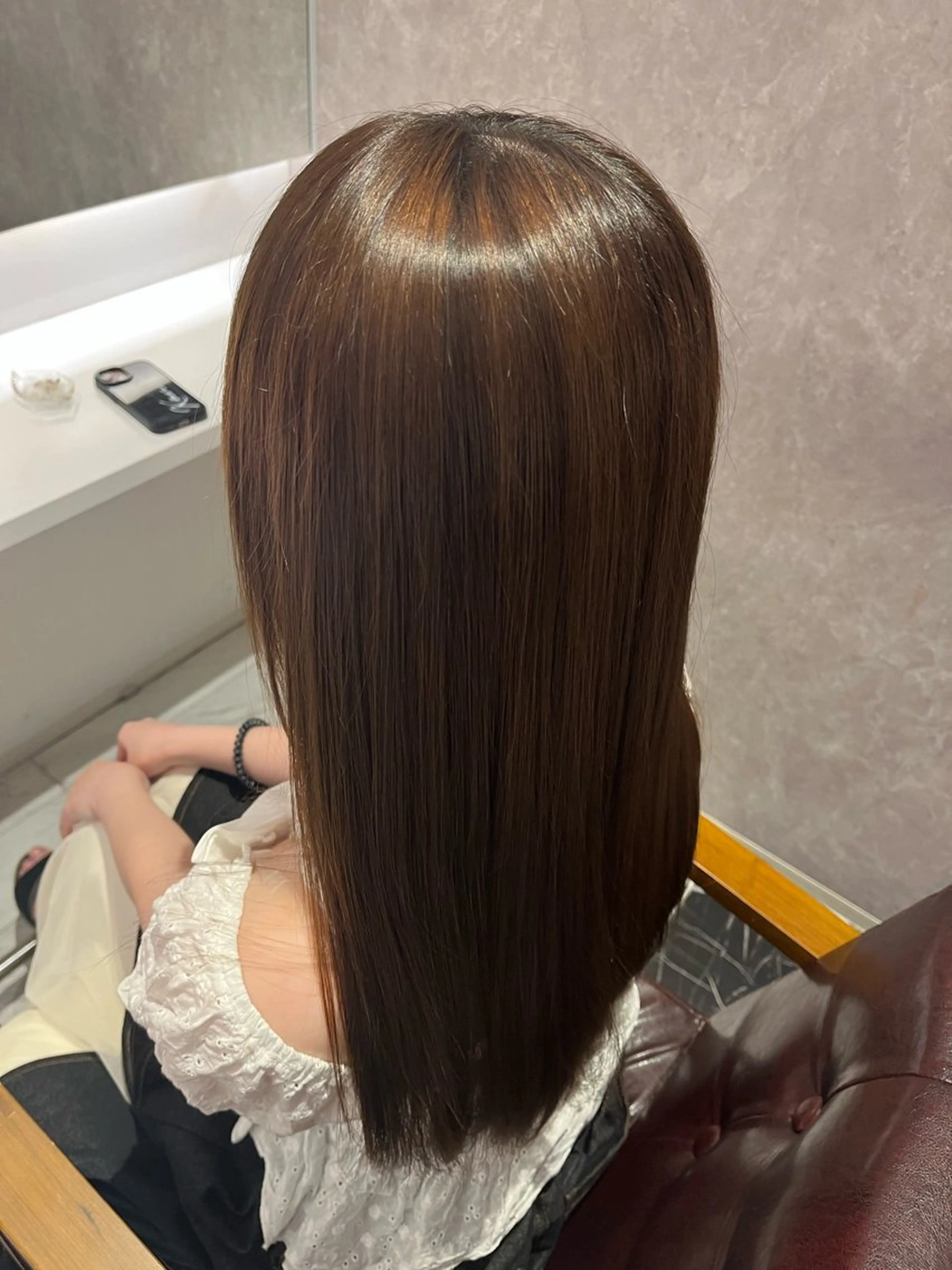 セミロング 須山 漱斗のヘアスタイル