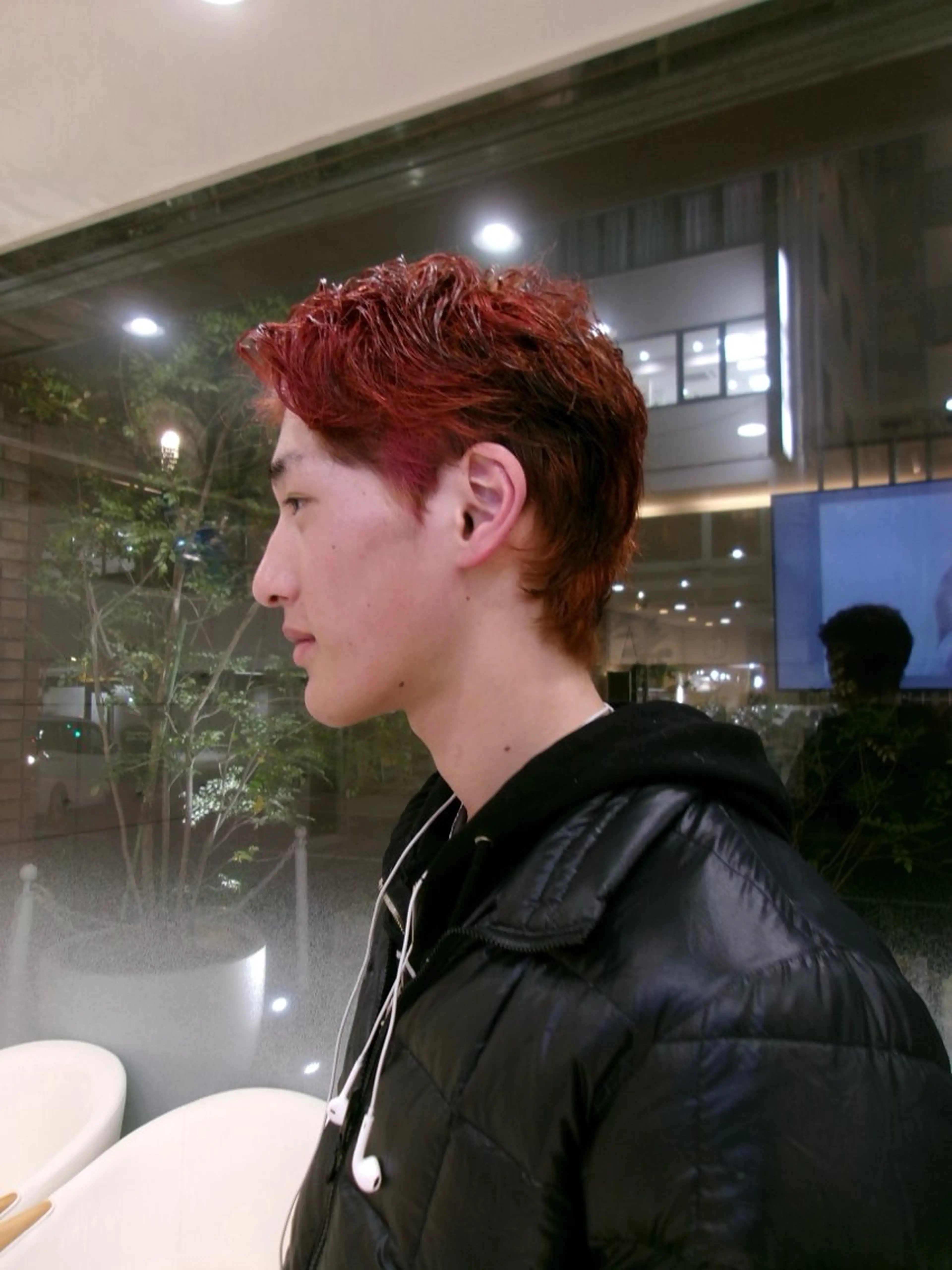 ショート カラー パーマ メンズ スパイキーショート ショートヘア Seeknext // Rukaのヘアスタイル