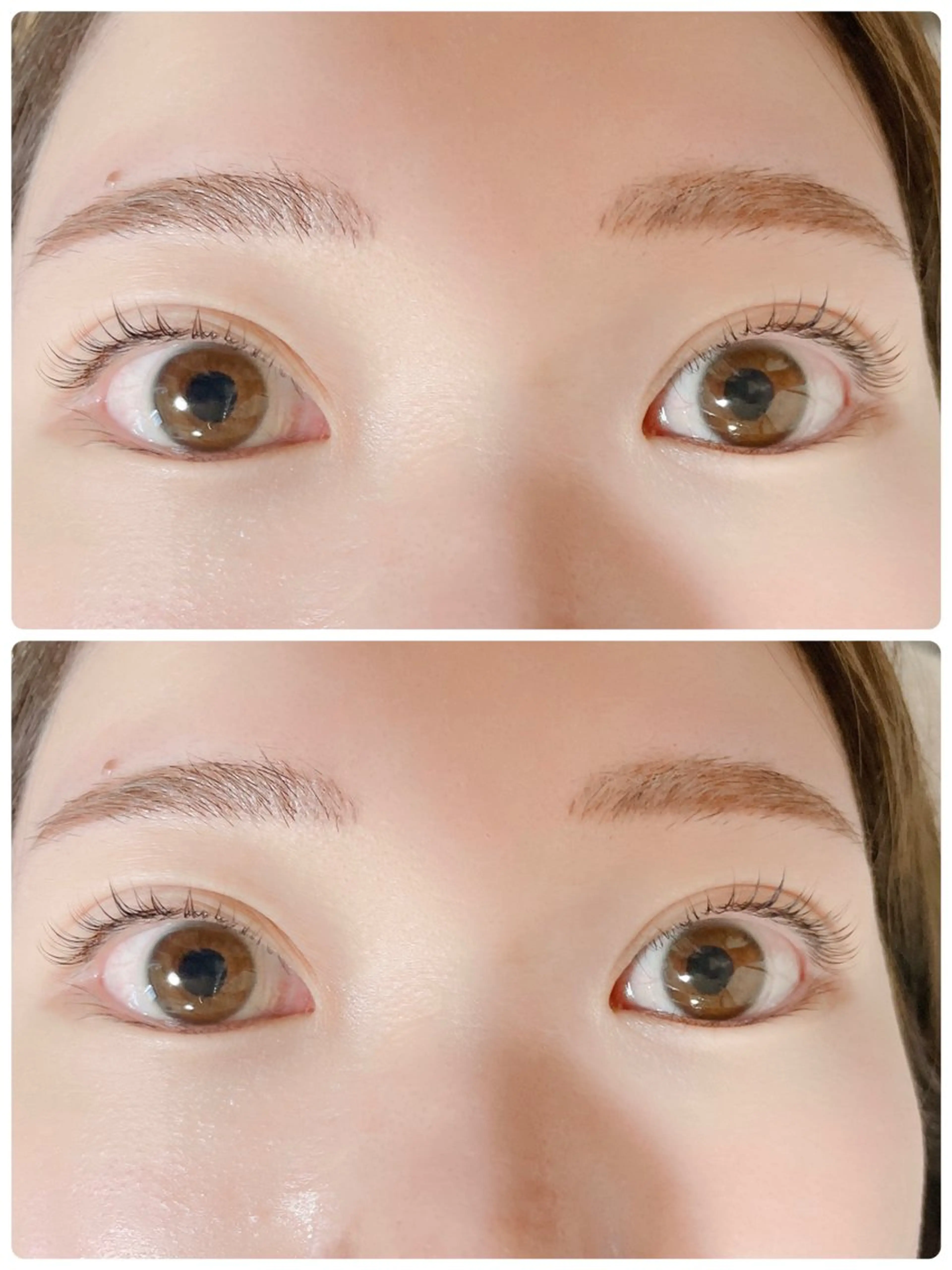 マツエク・マツパ 束感まつ毛 マツパ 桜 杏奈のマツエク・マツパデザイン