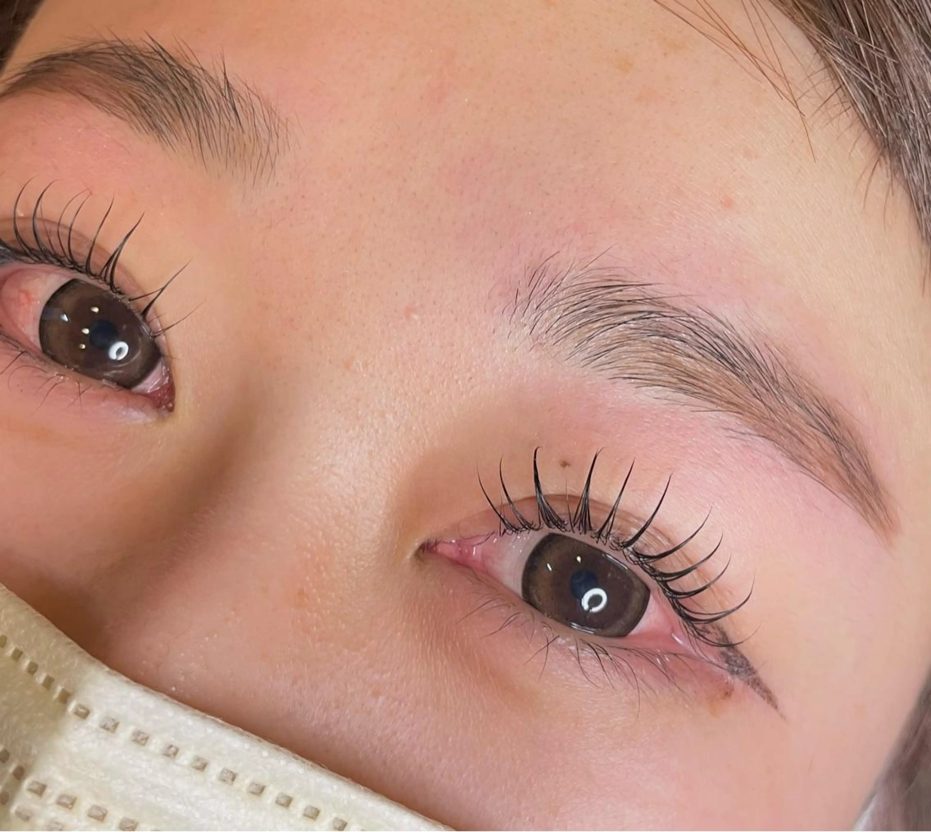 マツエク・マツパ アイブロウ 一重×まつ毛パーマ Camarón まつ毛&眉毛サロンのマツエク・マツパデザイン
