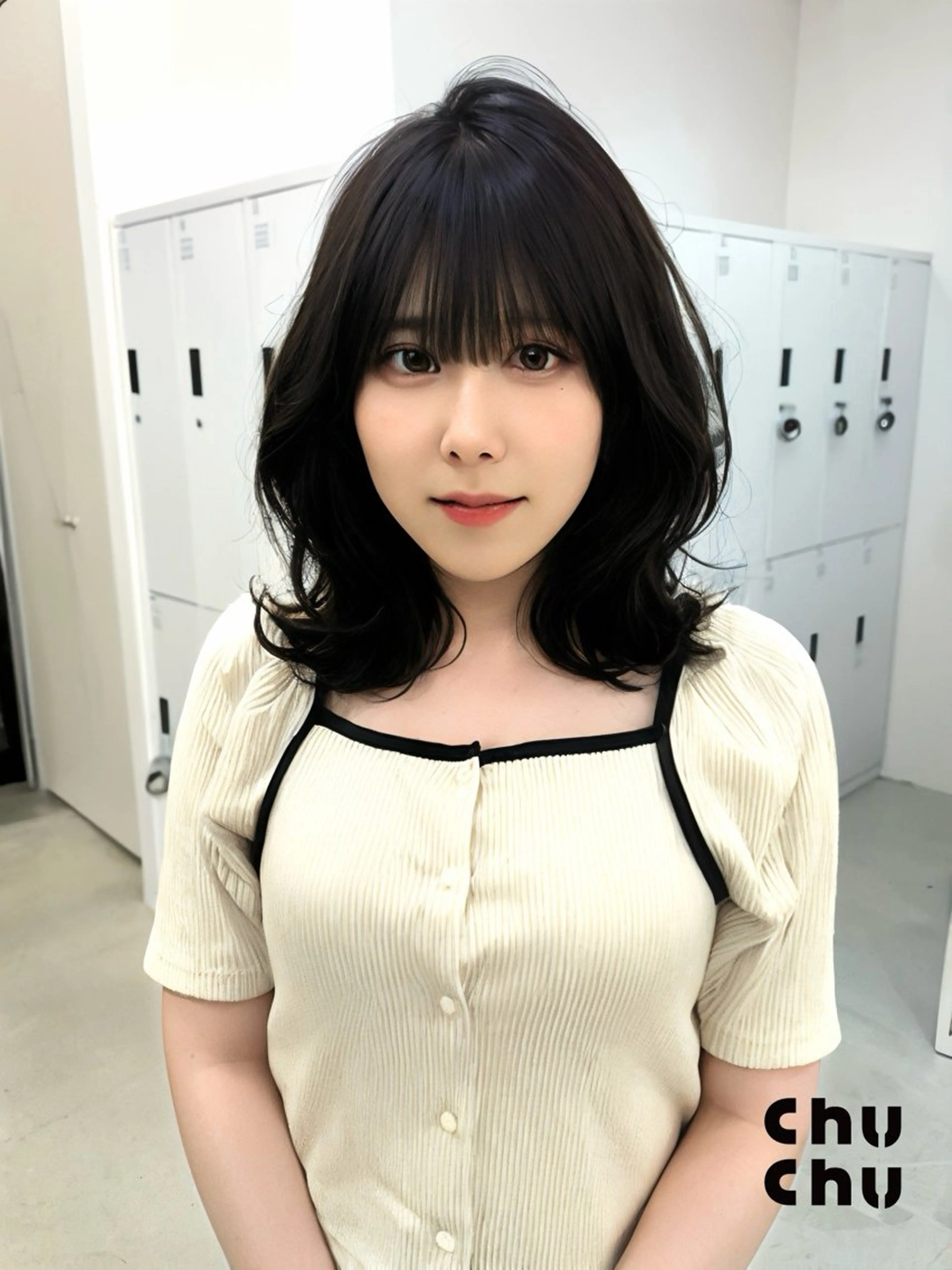ミディアム 似合わせカットが 得意な美容師のヘアスタイル