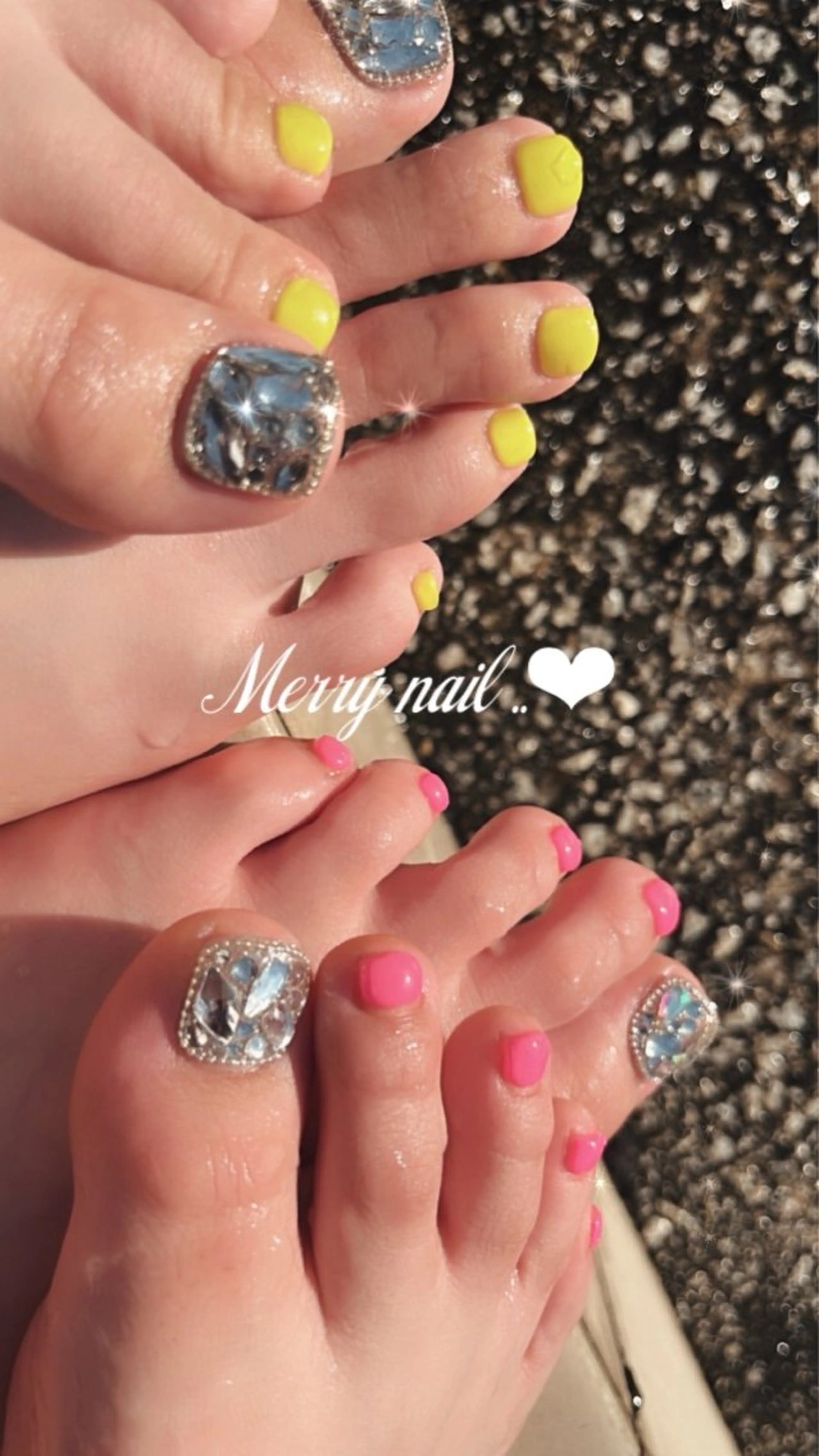 ネイル フットネイル Merry nail 個人サロンのネイルデザイン