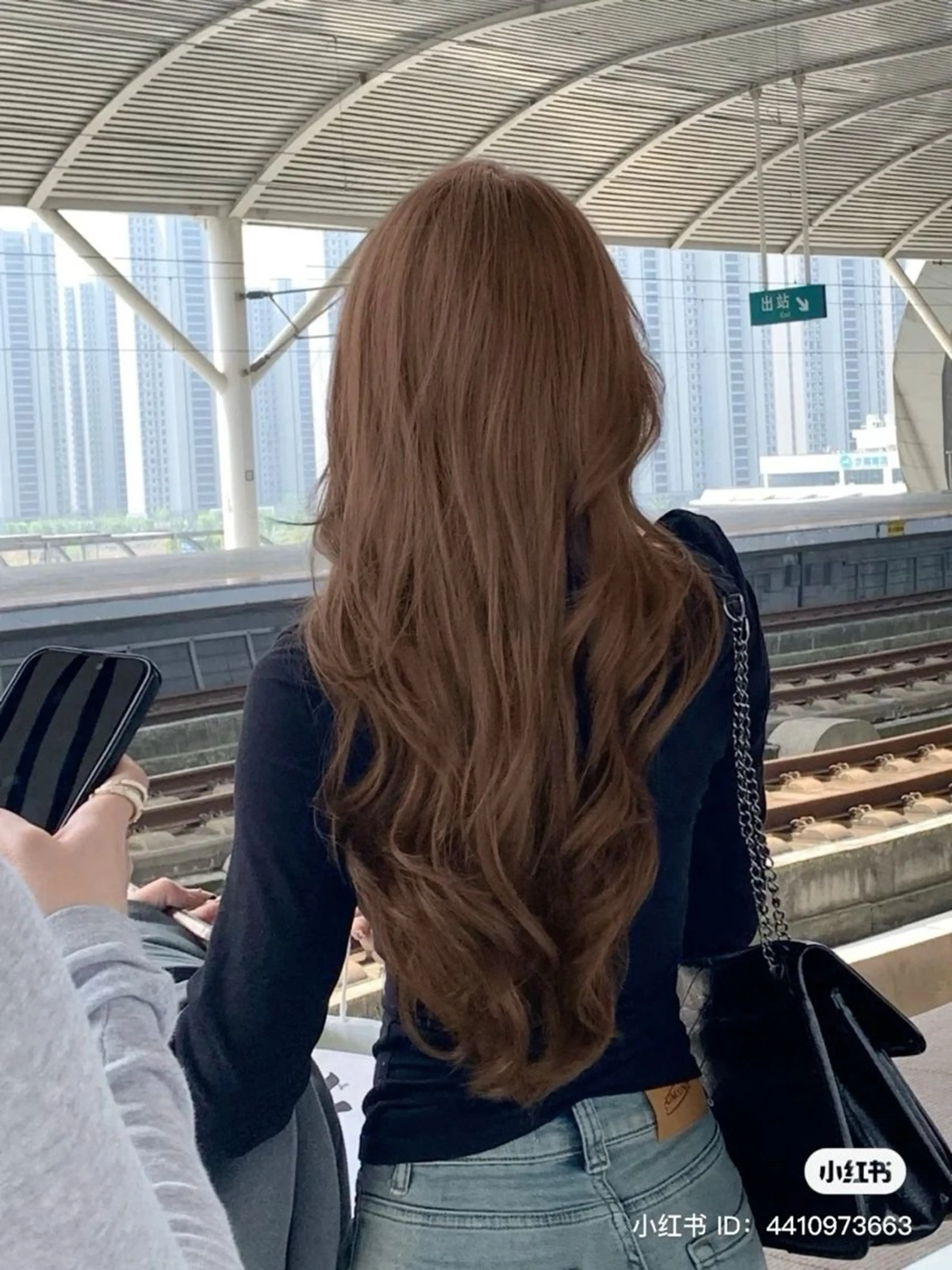 ロング カラー 🎀暖色/ラベンダー /paru🤍のヘアスタイル