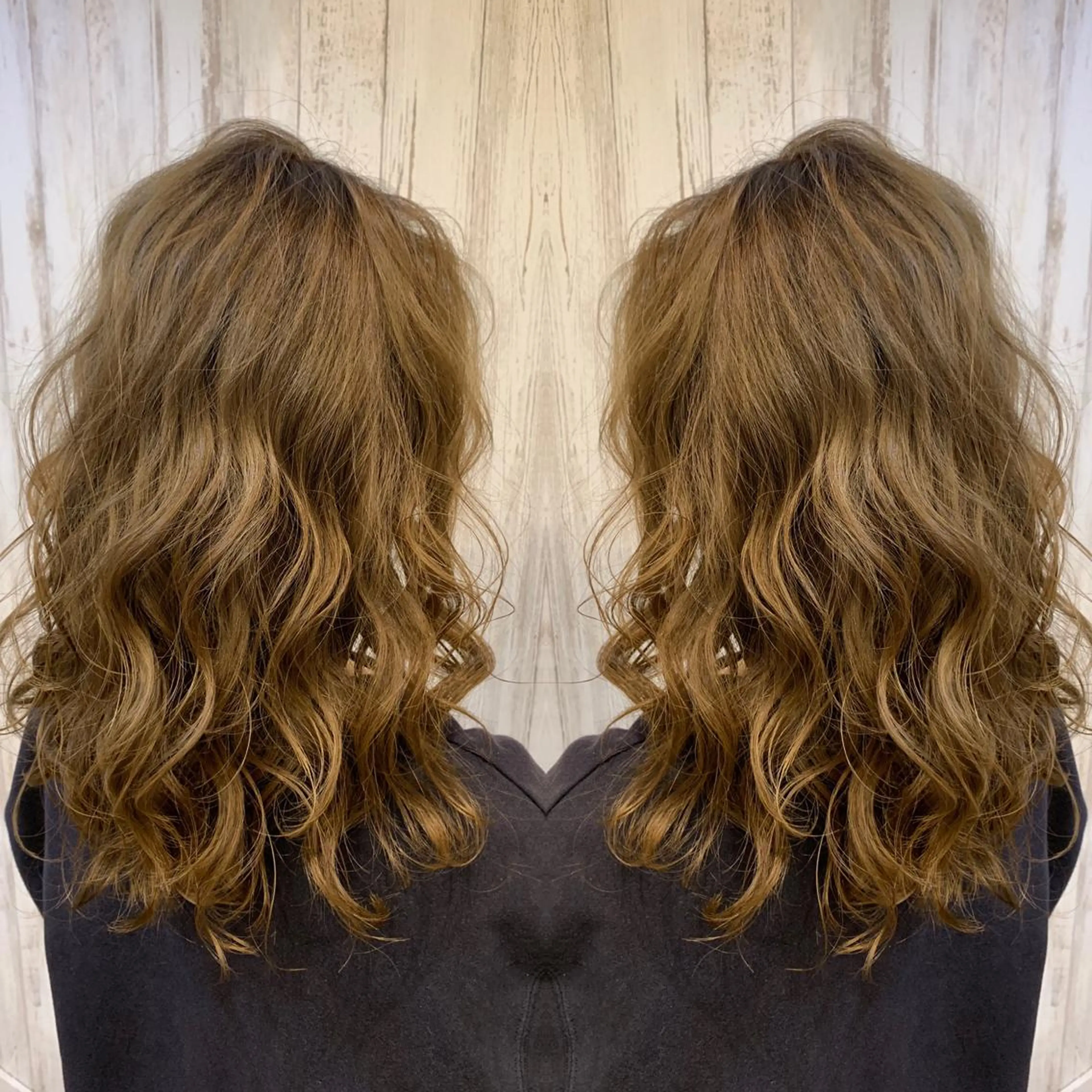 ロング カラー ヘアアレンジ ベージュカラー ミルクティーベージュ 佐々木 裕一のヘアスタイル