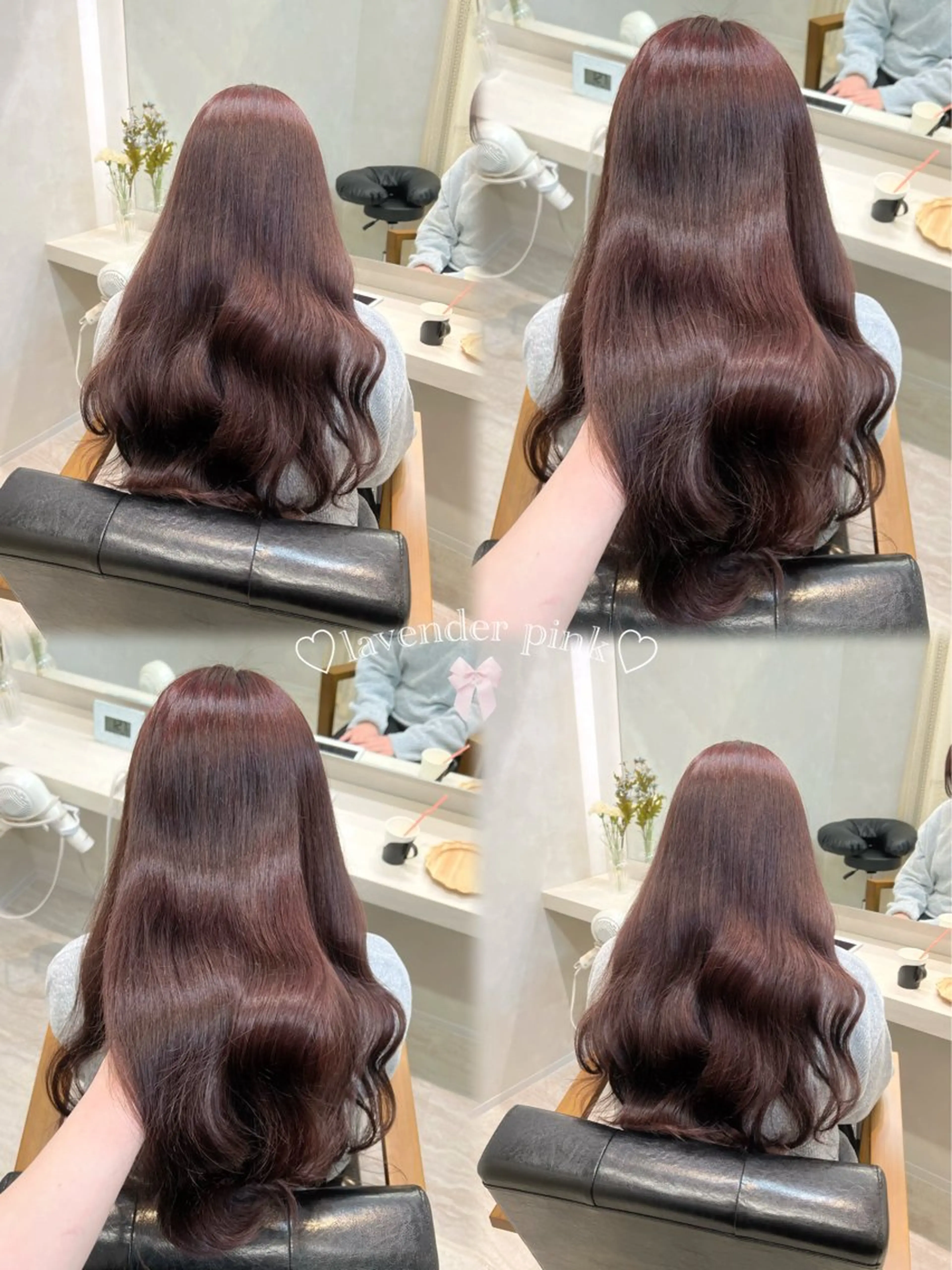 ロング カラー 菅村 緋莉🎀ガーリーヘアのヘアスタイル