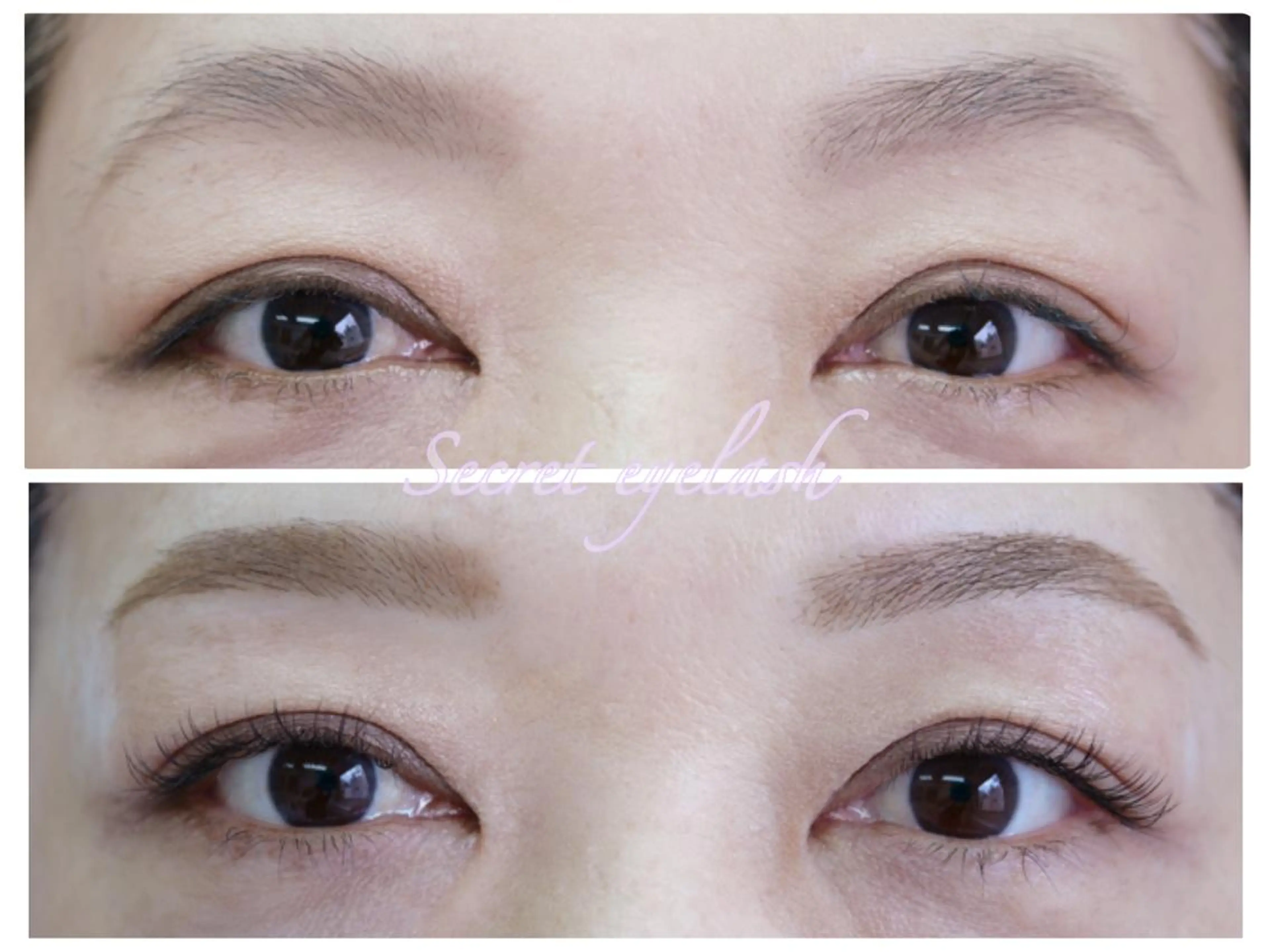 アイブロウ×まつげカール（ビューラー式カール）同時施術のお得なセット⭐︎一気に目元のイメージチェンジしたい方に⭐︎の写真