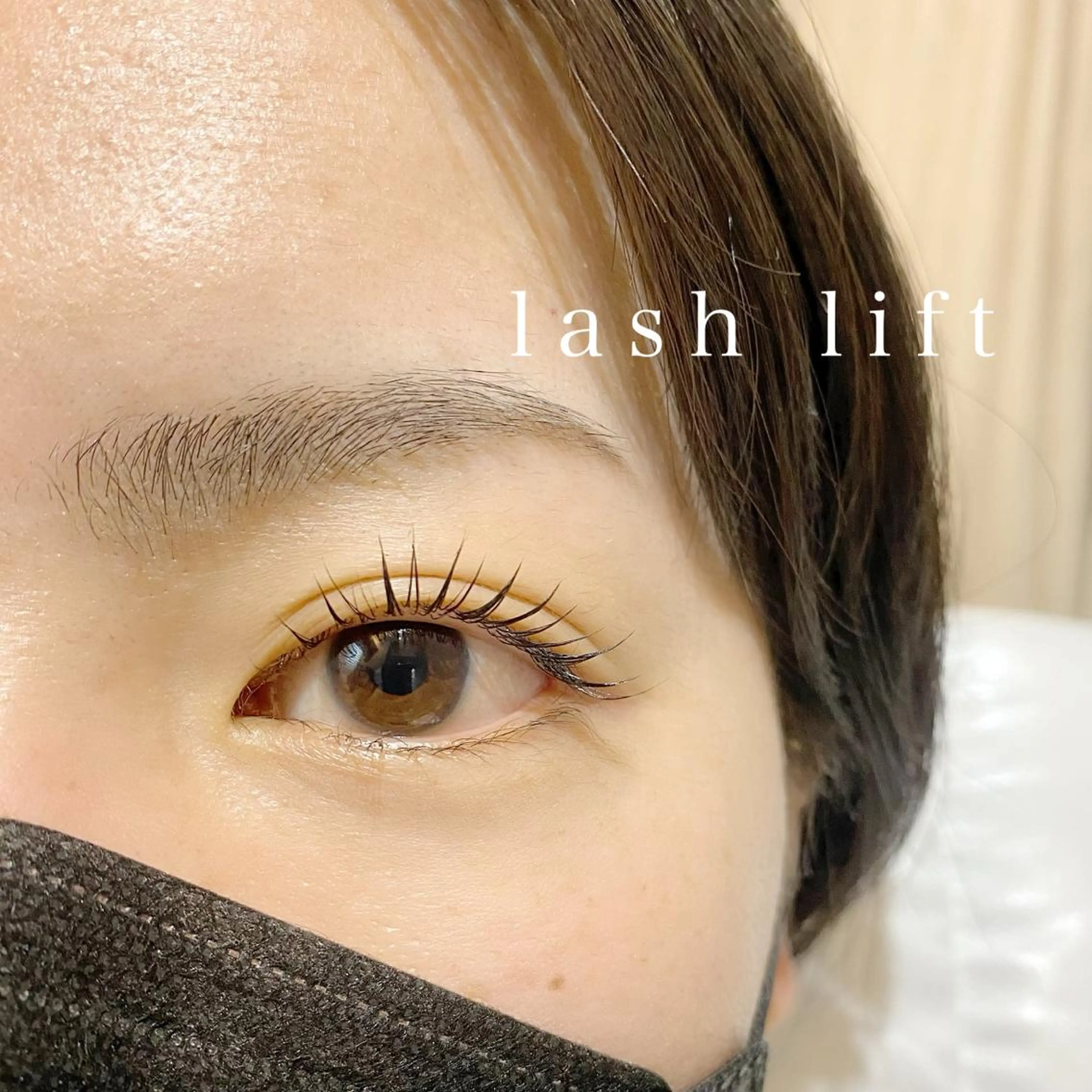 マツエク・マツパ フラットラッシュ ナチュラル パリジェンヌラッシュリフト ボリュームラッシュ マツパ 束感パリジェンヌ上下 恵比寿ayakaのマツエク・マツパデザイン