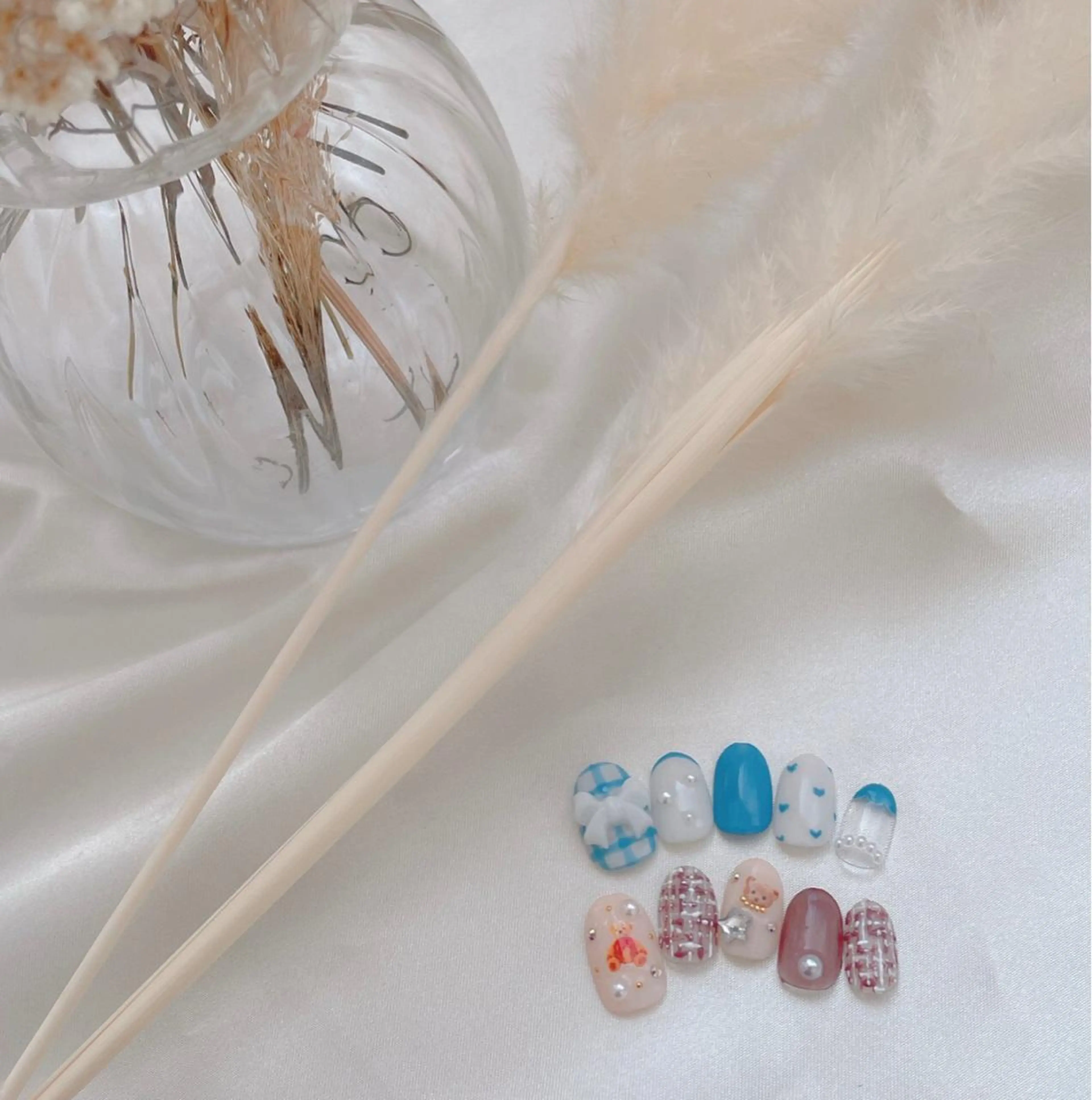 ネイル 韓国ネイル chatran ネイリストのネイルデザイン