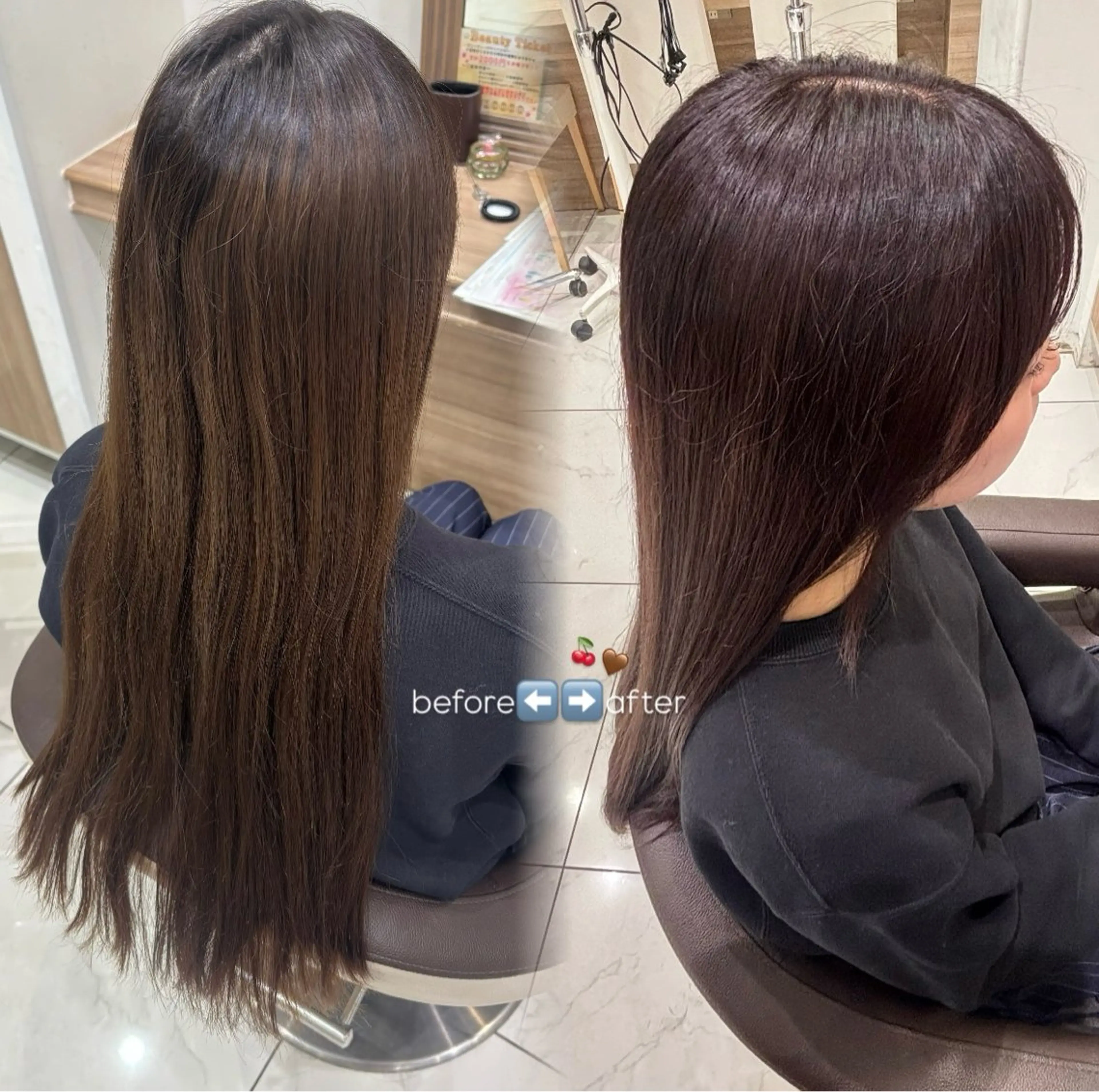 ロング ⭐️NANA/ メンズカットのヘアスタイル