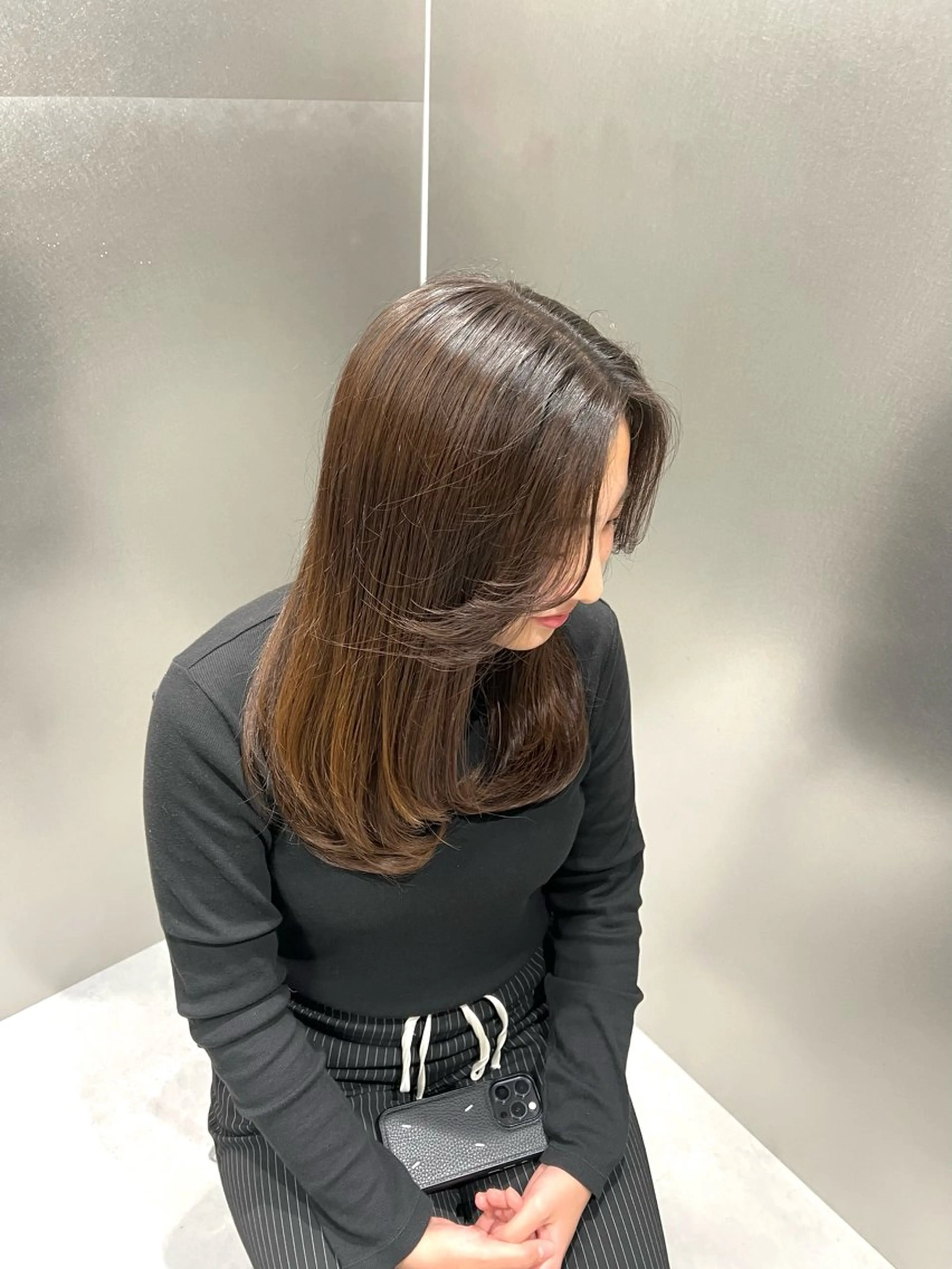 セミロング レイヤーカット カット ゆのん / スタイリストのヘアスタイル