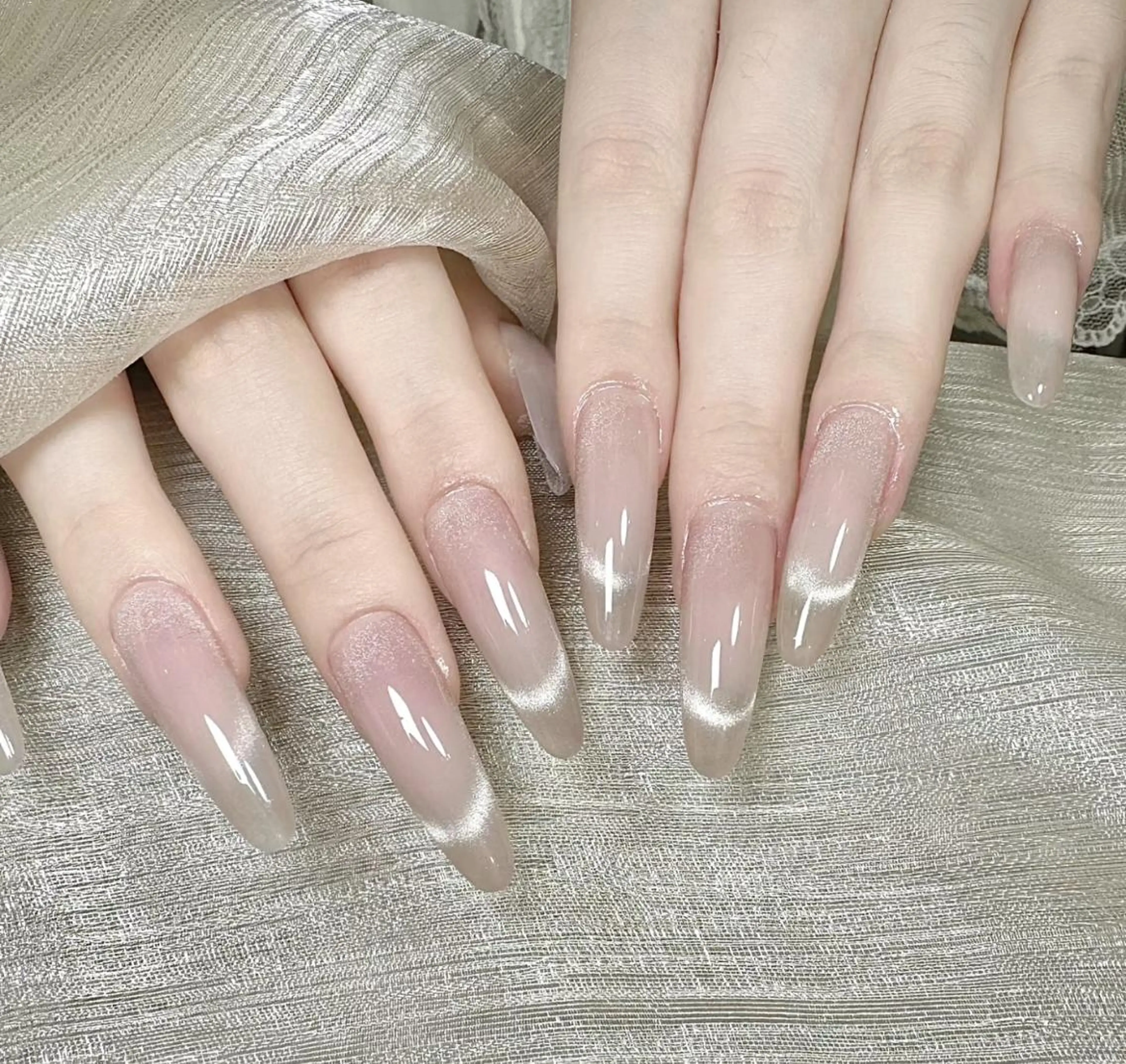 ネイル By moonネイル 🌷ワンホン/韓国風のネイルデザイン