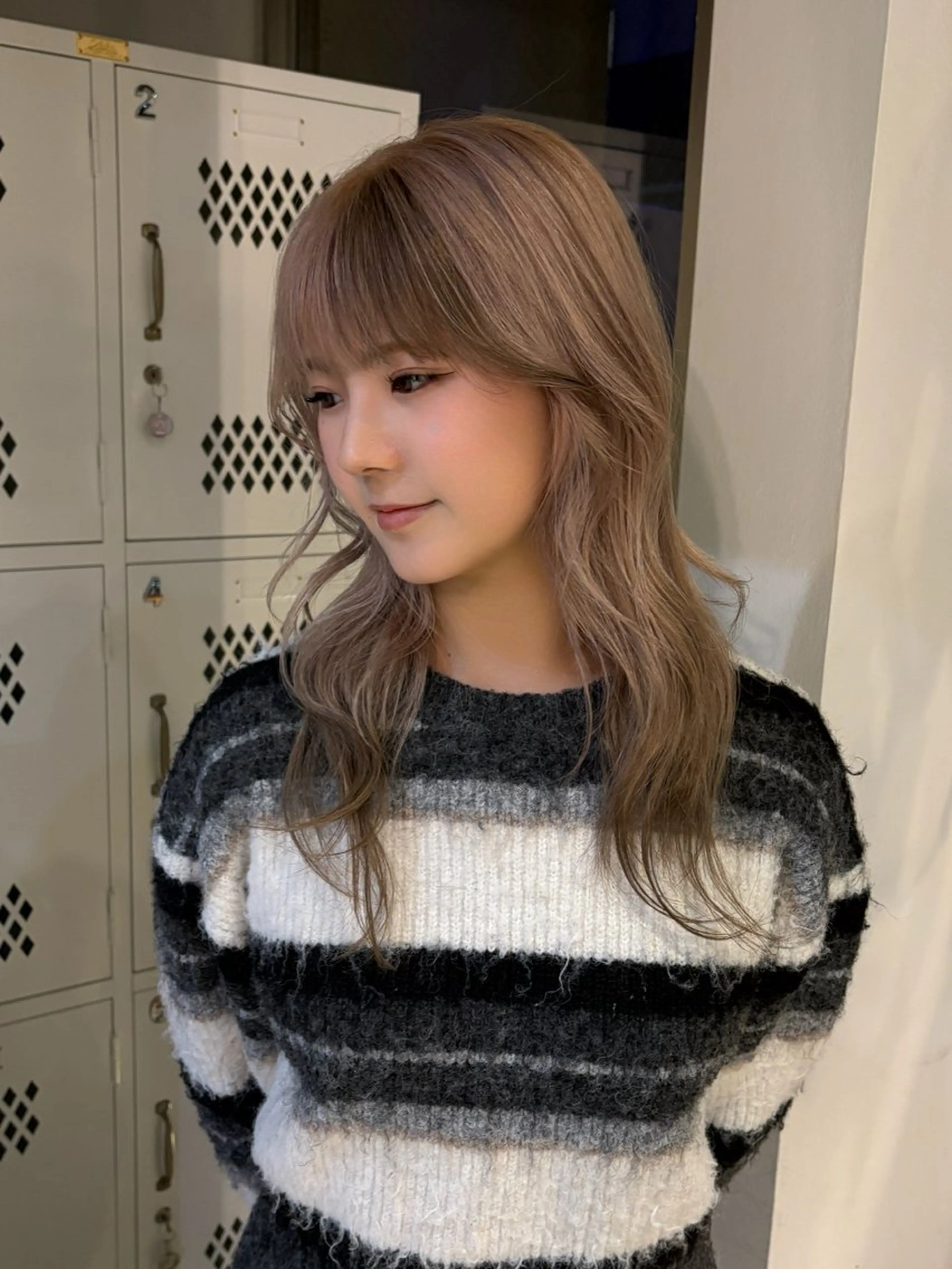 カラー 🌟デザインカラー 久保悠那のヘアスタイル