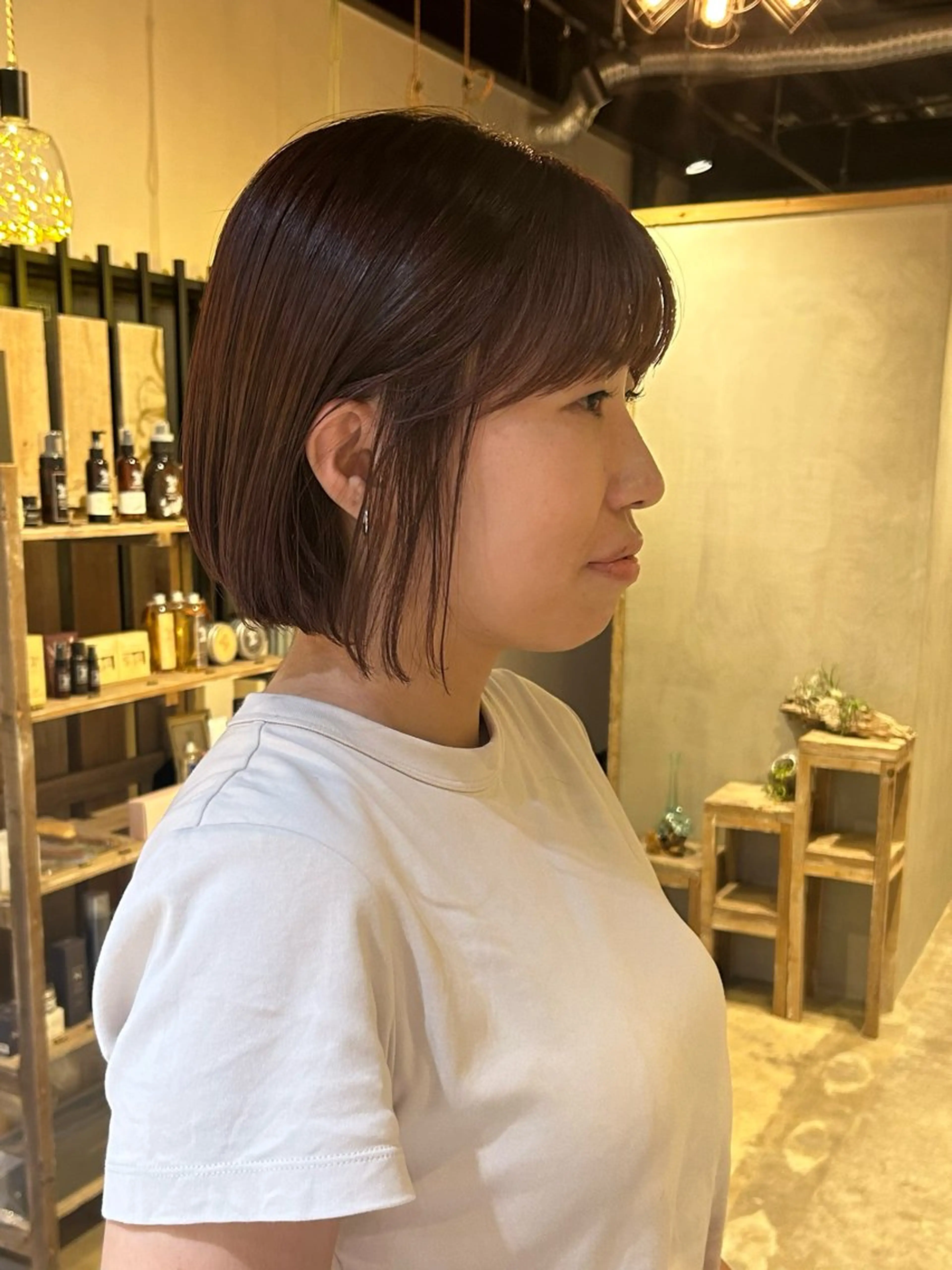 ショート ボブ 北原 紗希のヘアスタイル
