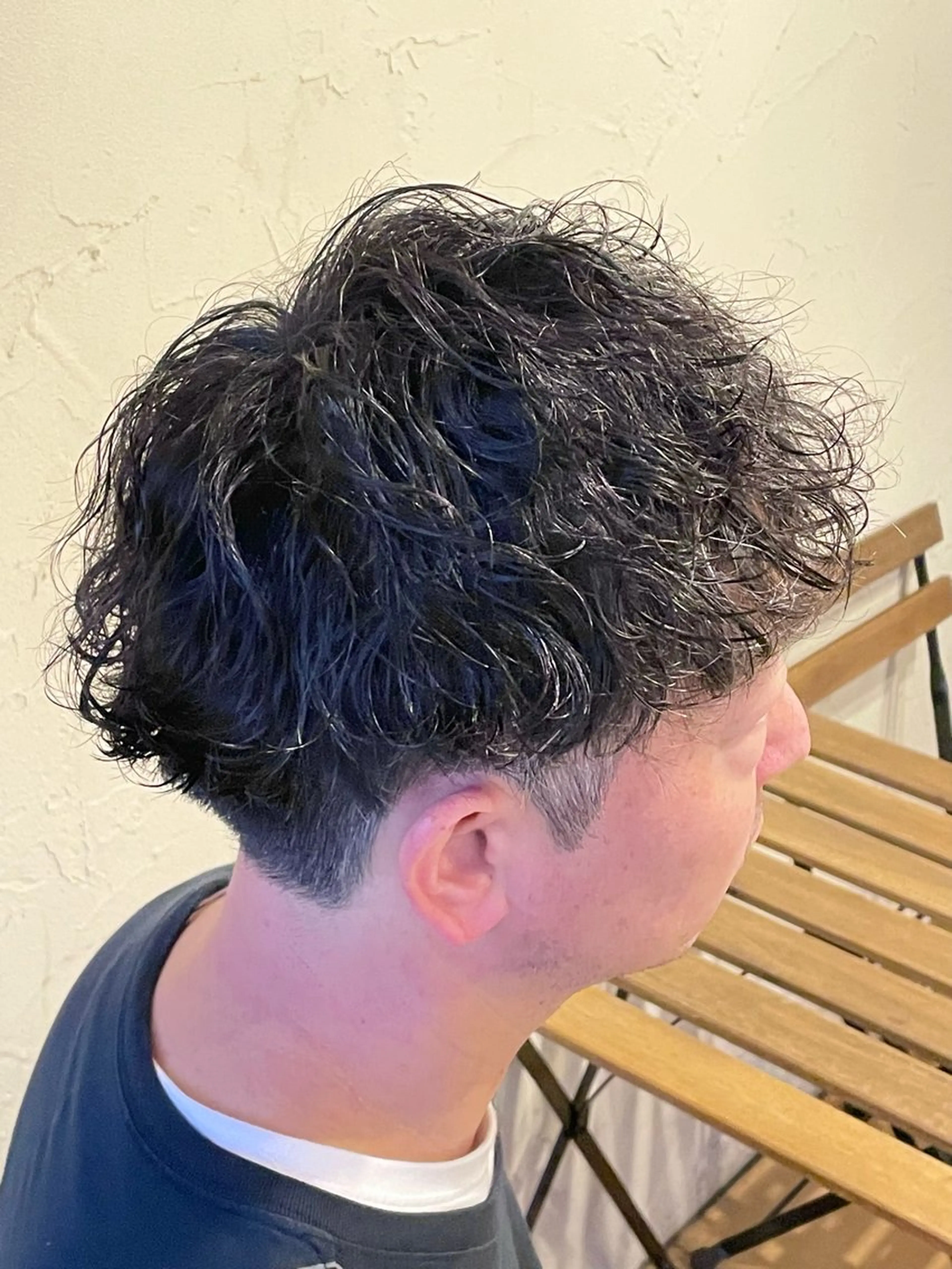 ショート パーマ メンズ メンズパーマ ツイストスパイラルパーマ 波巻きパーマ スパイラルパーマ カット パーマ メンズ特化/パーマ指 名No.1/百瀬太郎のヘアスタイル