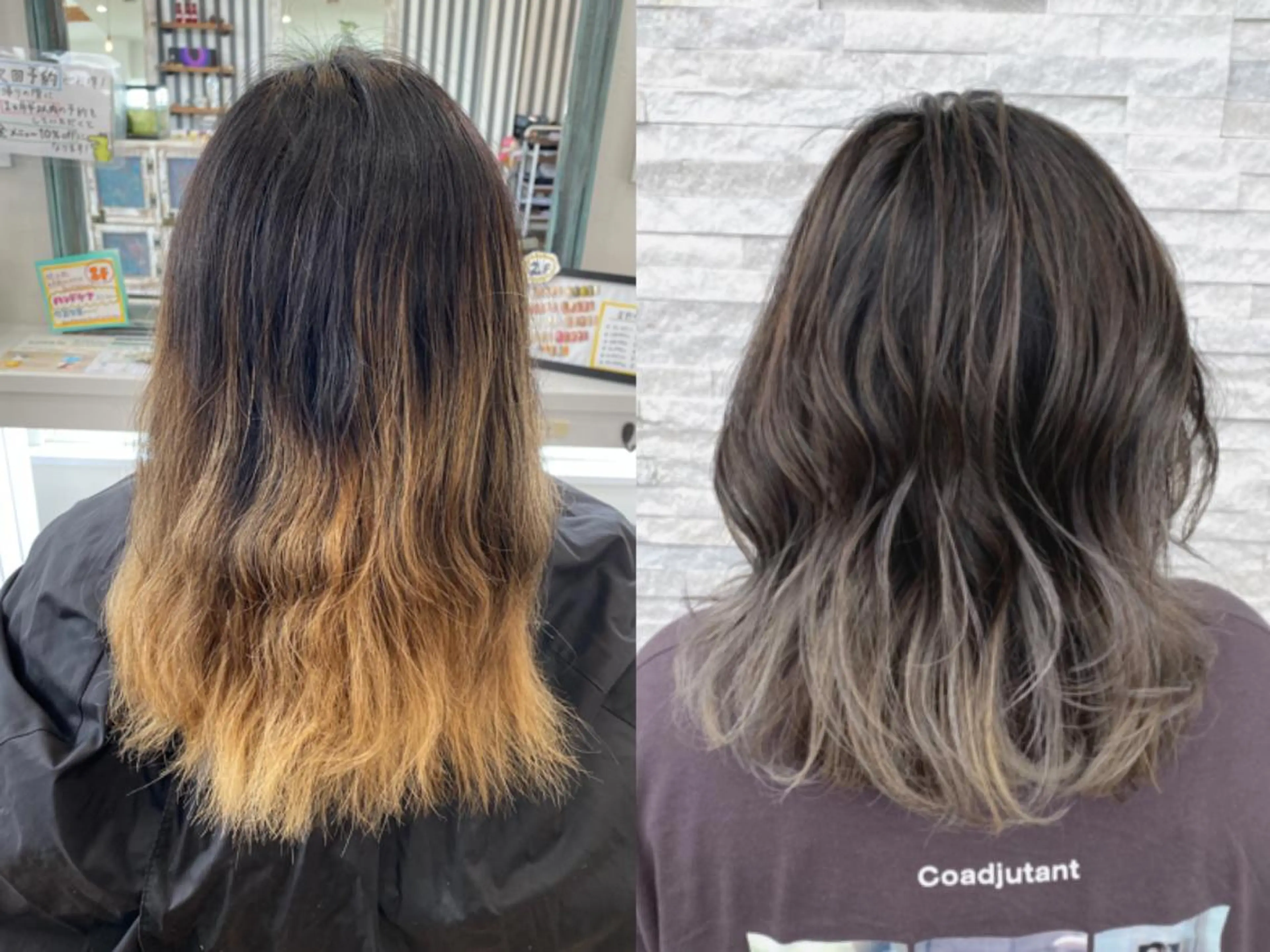 ミディアム カラー 豊橋美容院 ソンリエのヘアスタイル