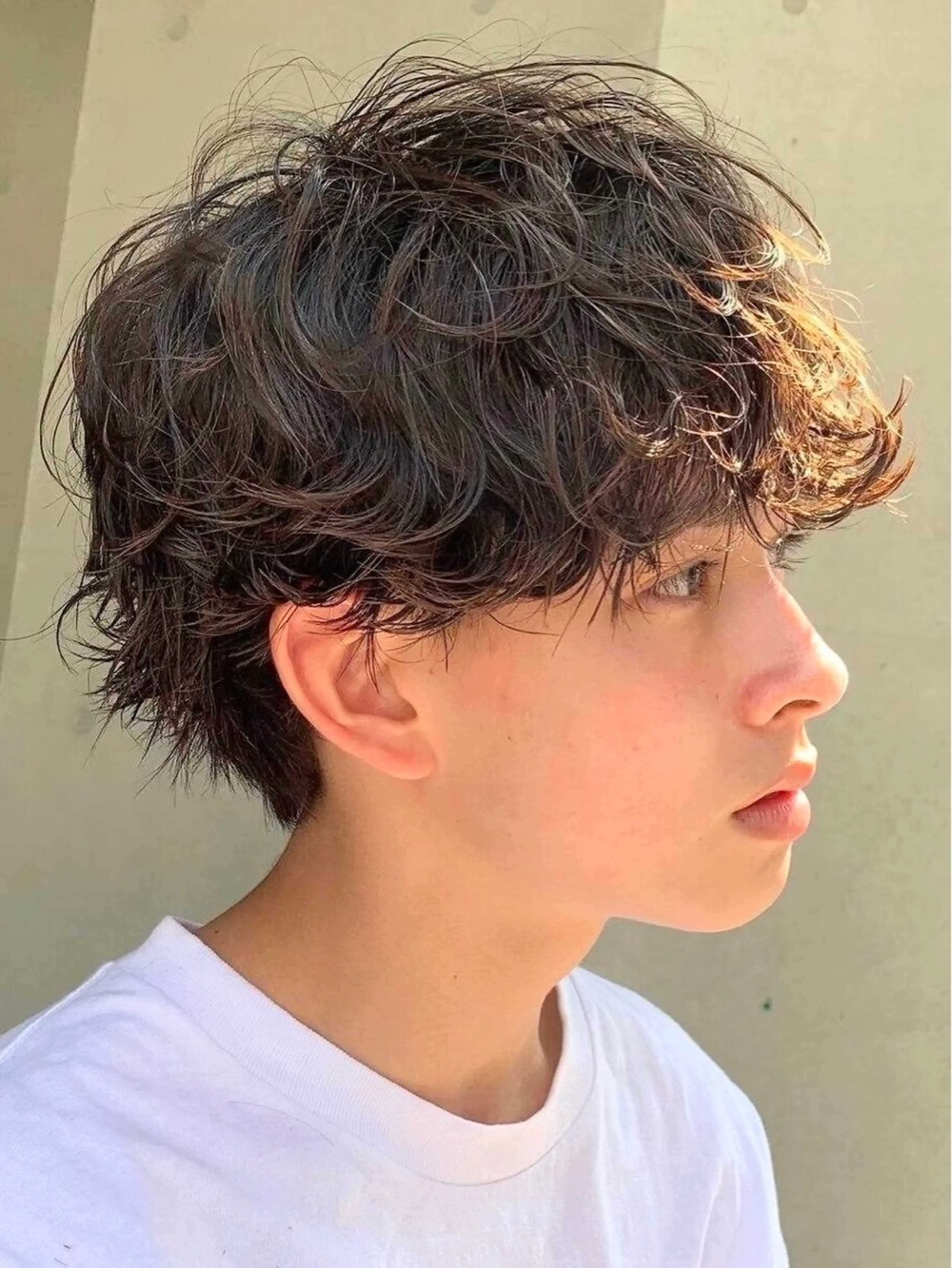 パーマ カット パーマ ルキヤ/ elima横浜西口のヘアスタイル