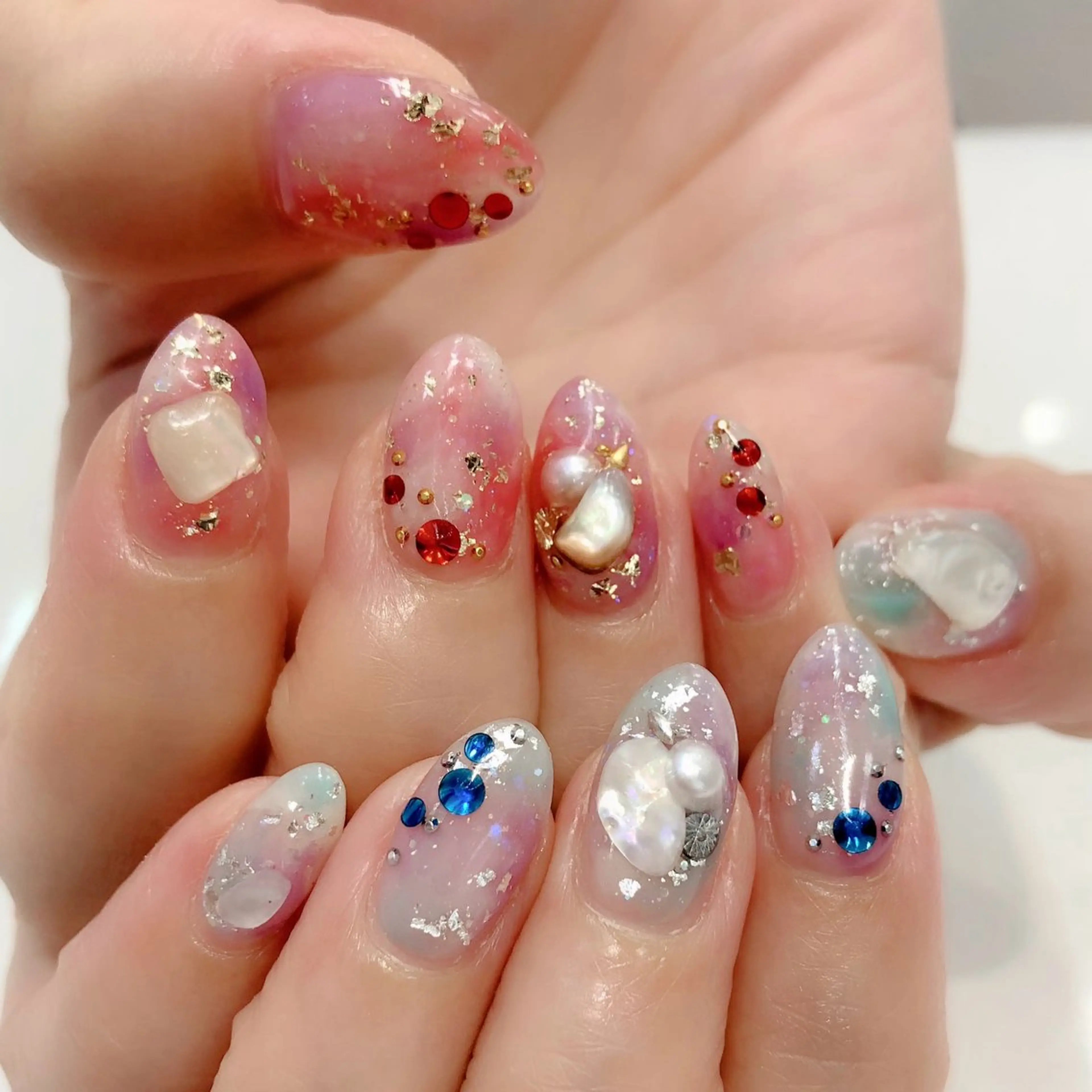 ネイル ニュアンスネイル ハンドネイル nailland♡ Airiのネイルデザイン