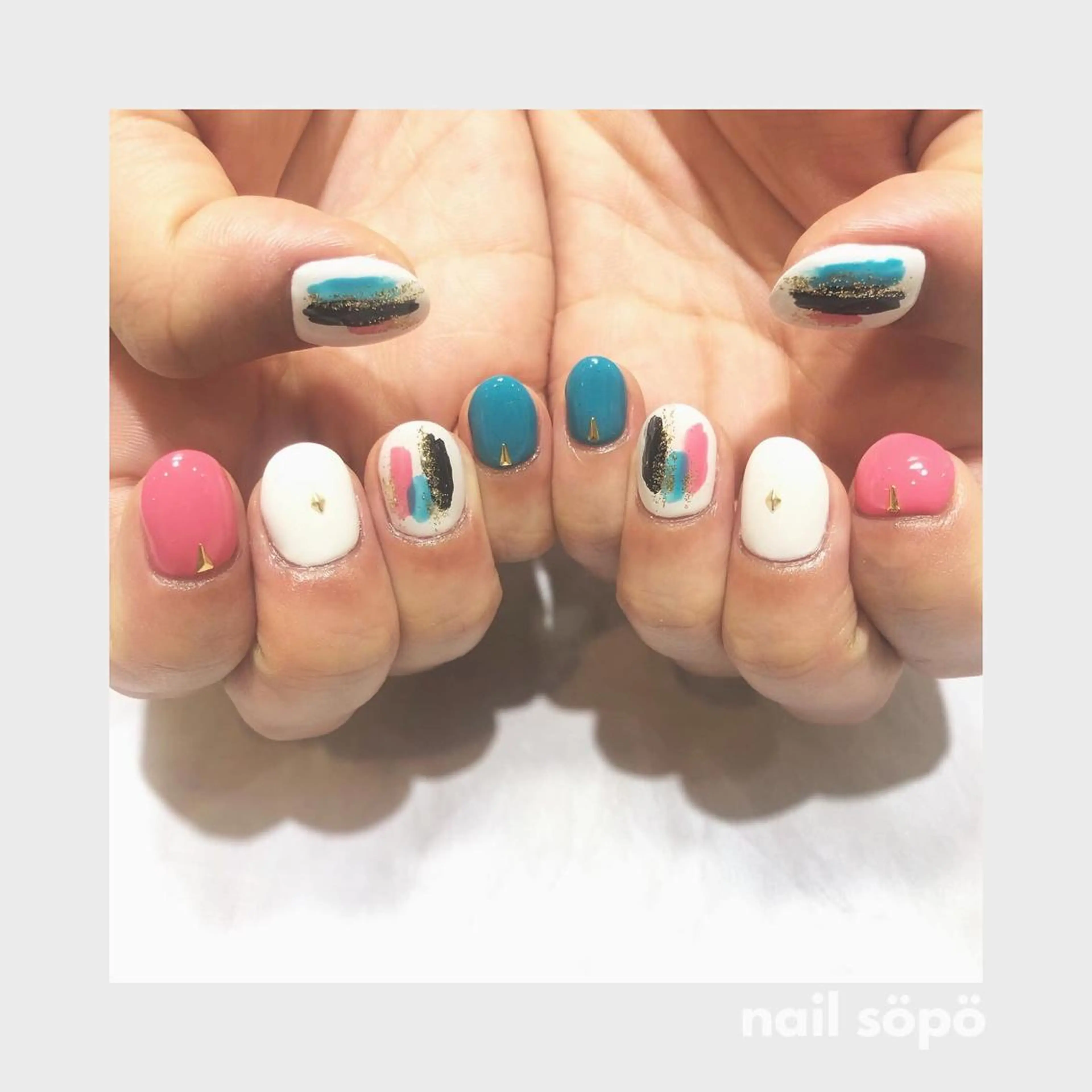 ネイル 自由が丘✳︎奥沢 nail söpöのネイルデザイン
