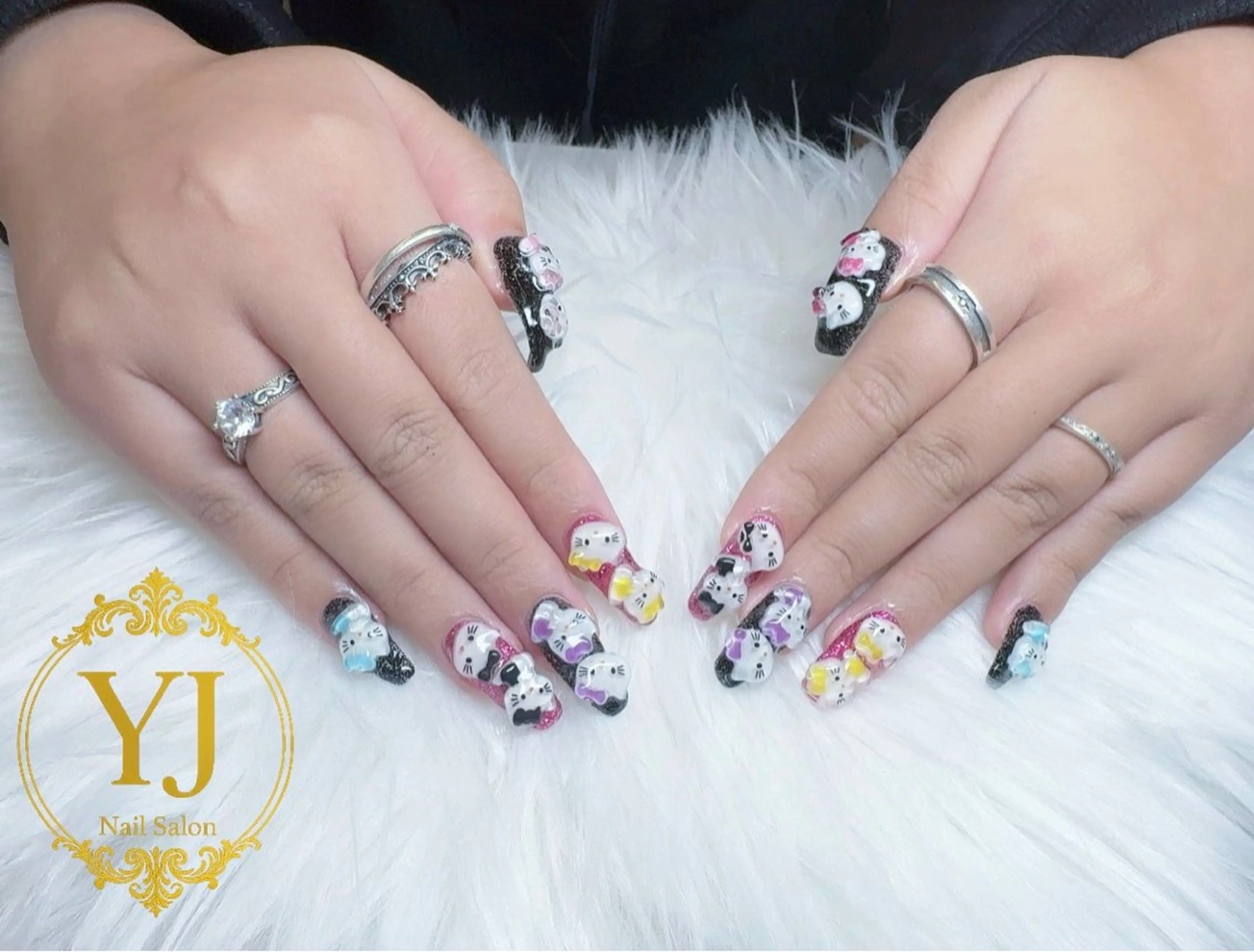 ネイル ラメ(グリッター) YJ Nail Yumiのネイルデザイン