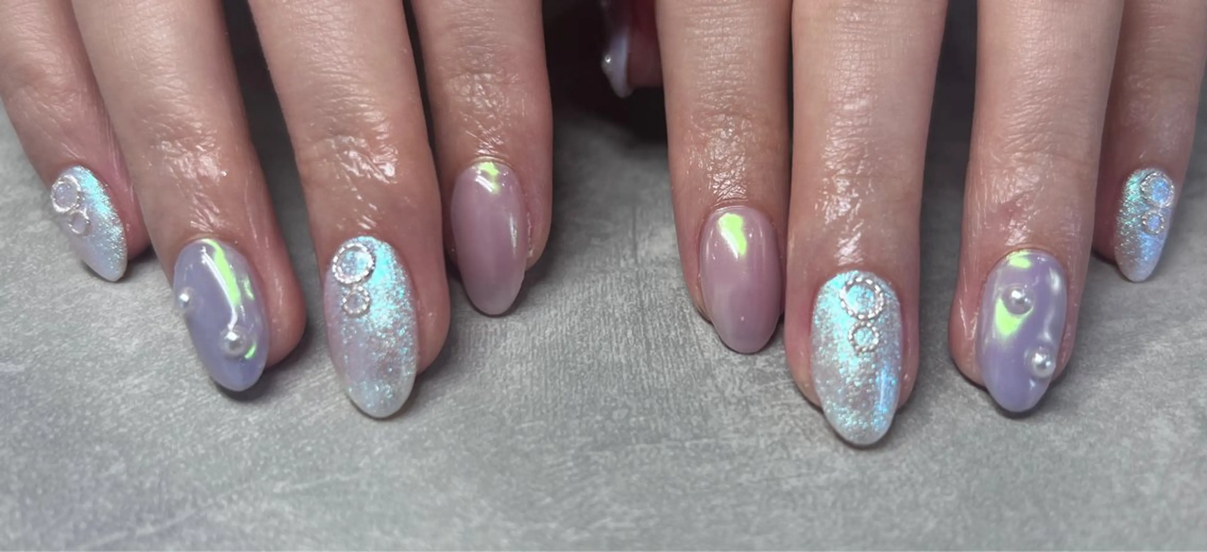 ネイル Miimo💅🏻 ほのか‪ ·͜·♡‬のネイルデザイン
