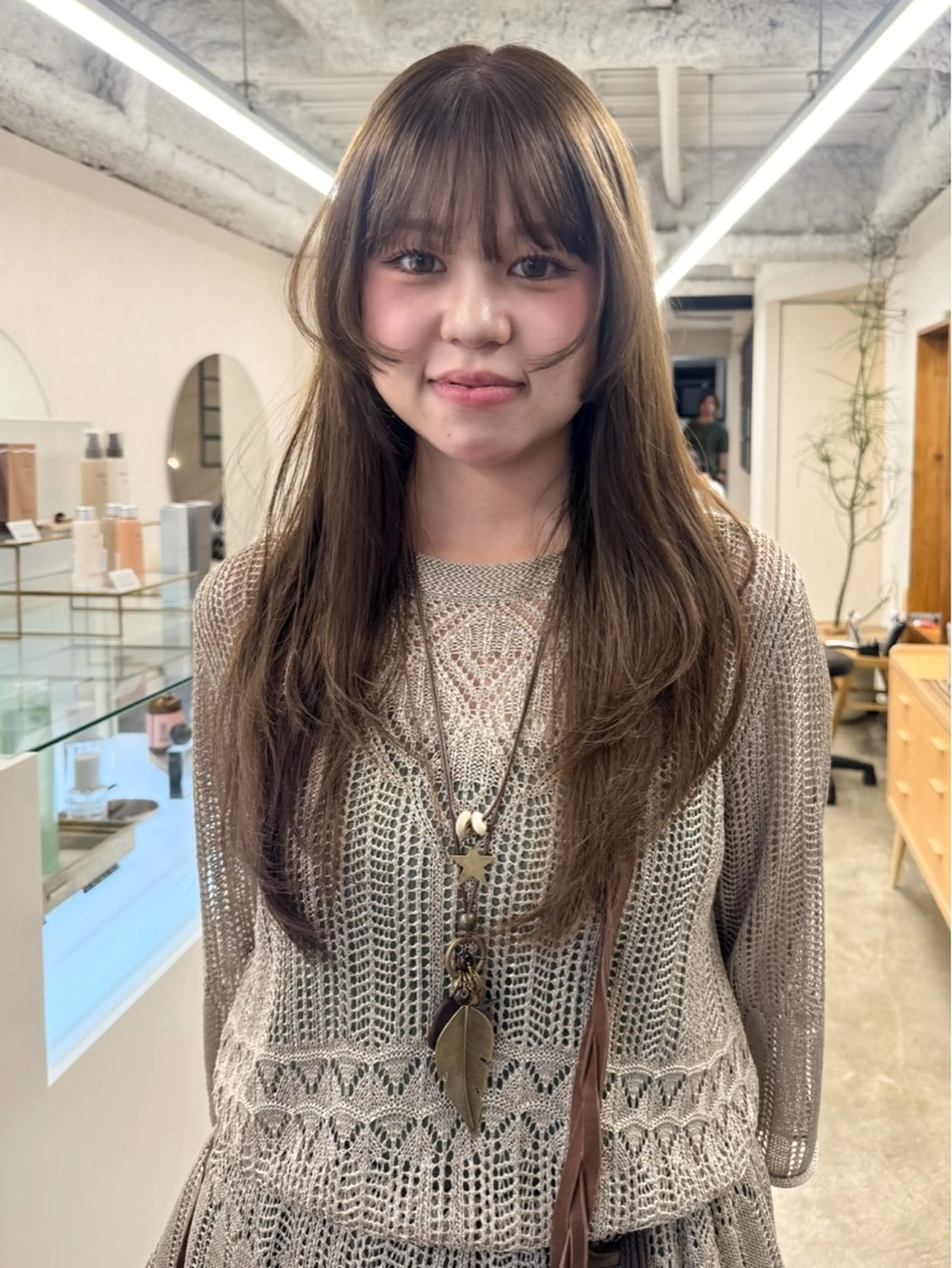 ロング kiji NAHO/ パーマ／久屋大通のヘアスタイル