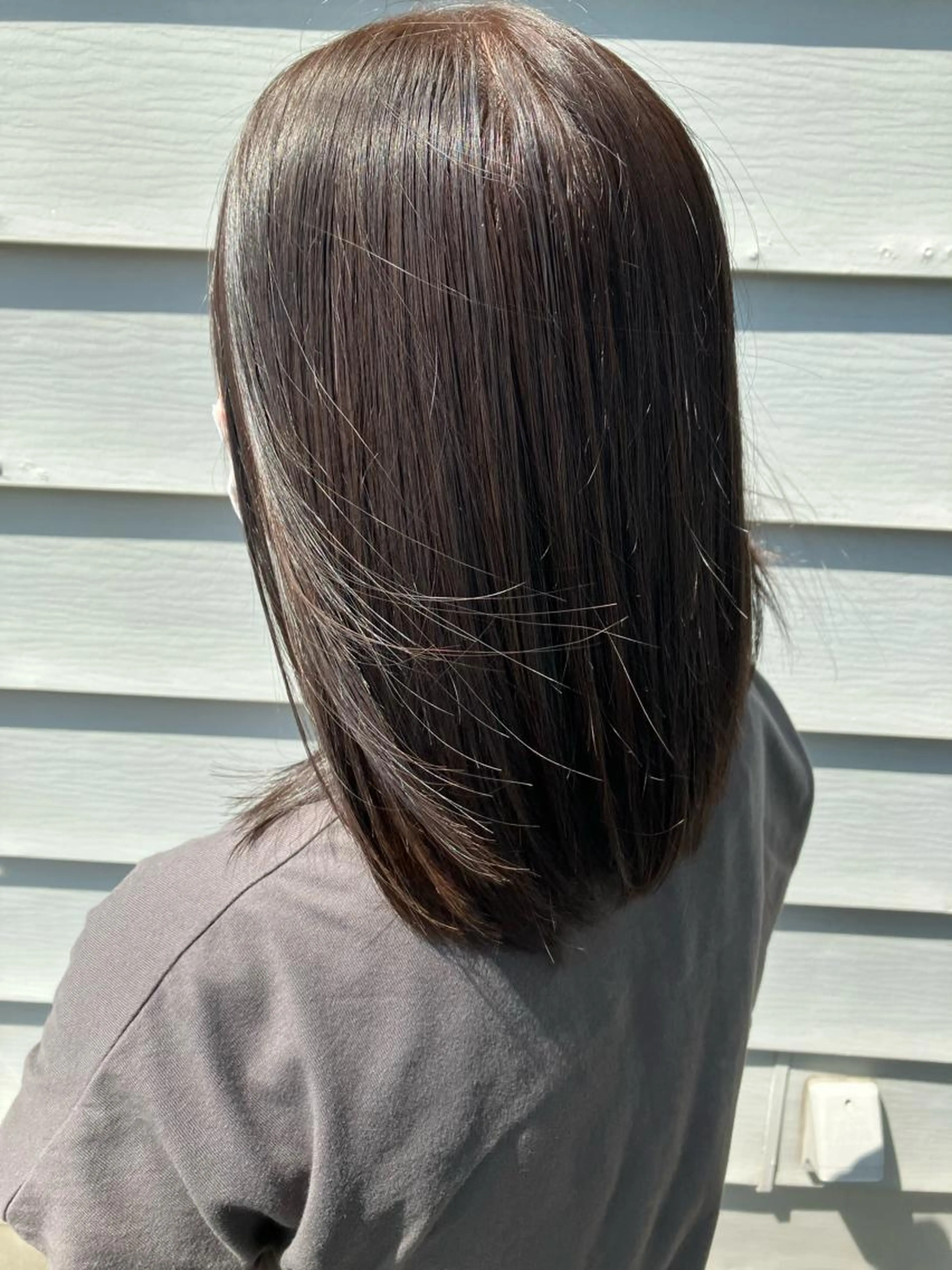 ストレートパーマ＋トリートメントの写真