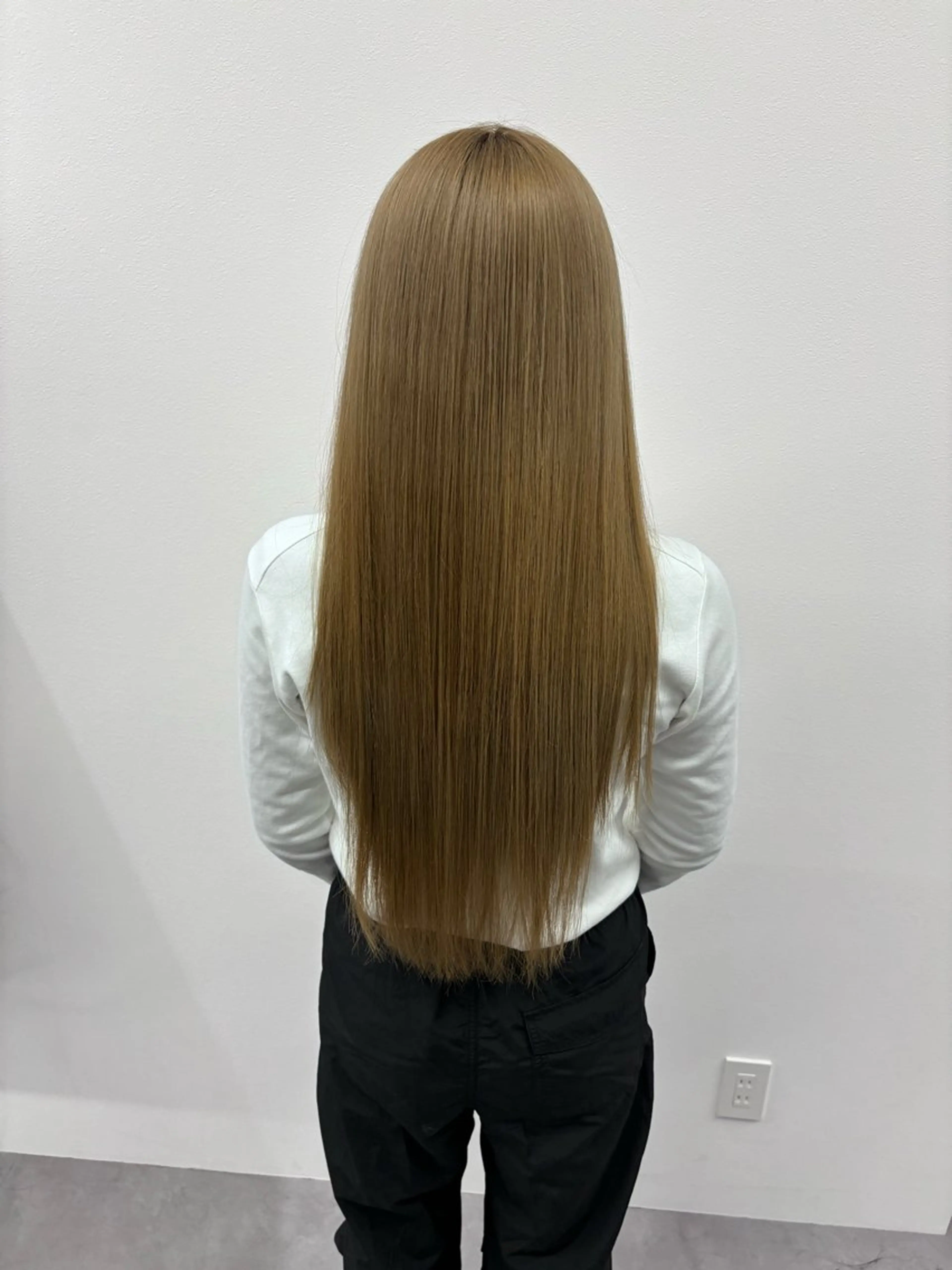 ロング 髪質改善 トリートメント しゅういち/赤み消し カラー特化のヘアスタイル