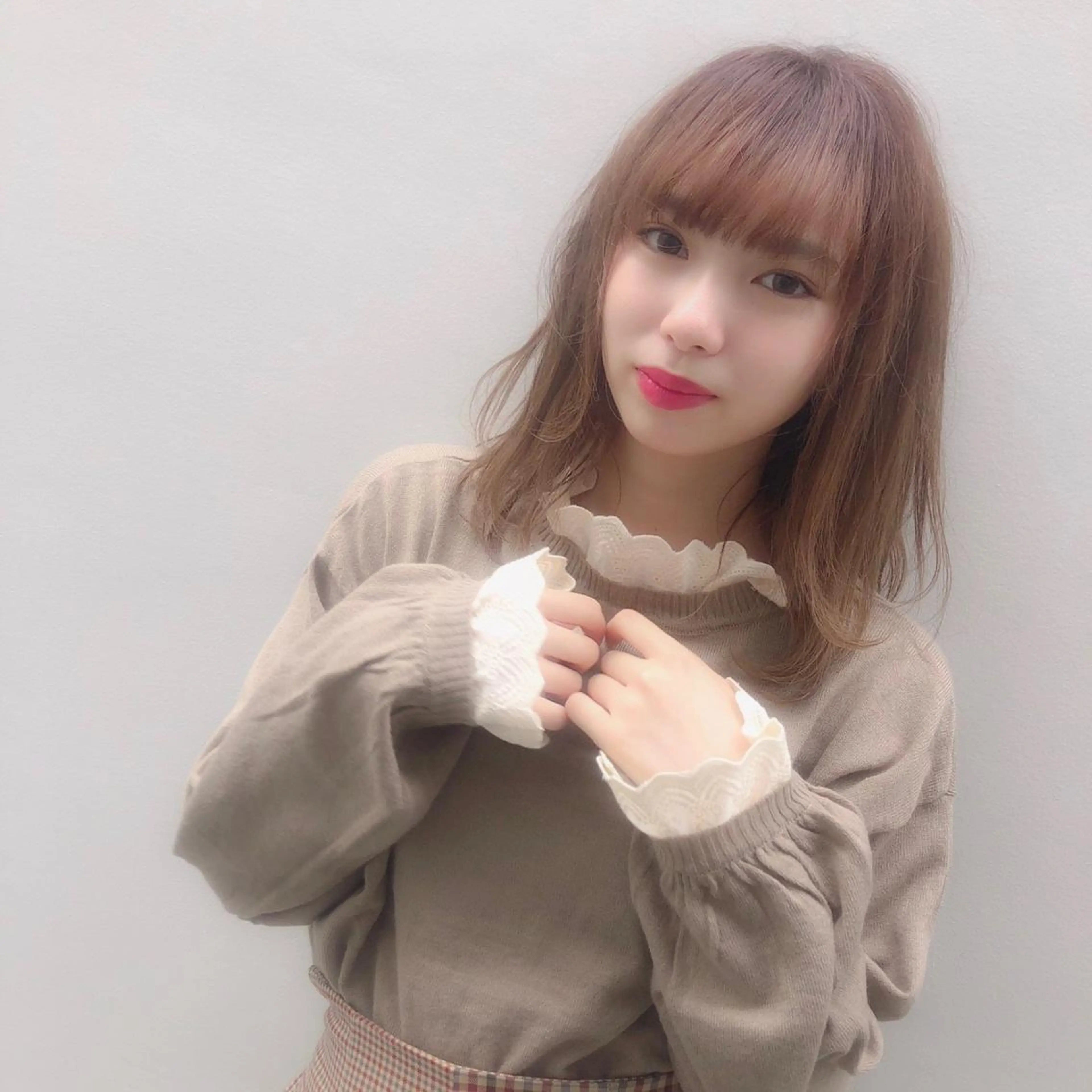 ミディアム カラー PEAKS　渋谷店所属・髪質改善🌟 TAKERUのヘアスタイル