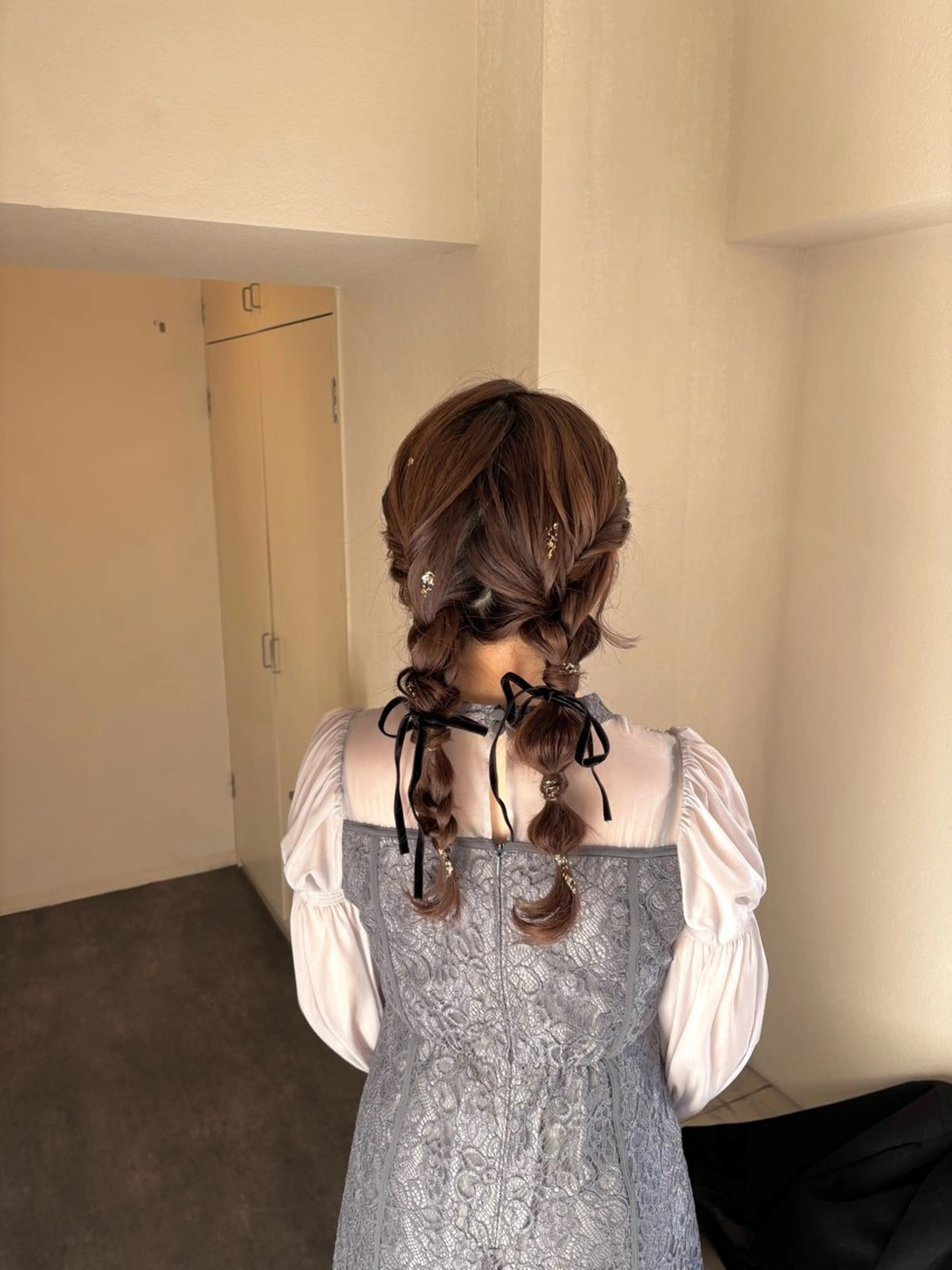 ヘアアレンジ ヘアセット eye.hair　◎ akiのマツエク・マツパデザイン