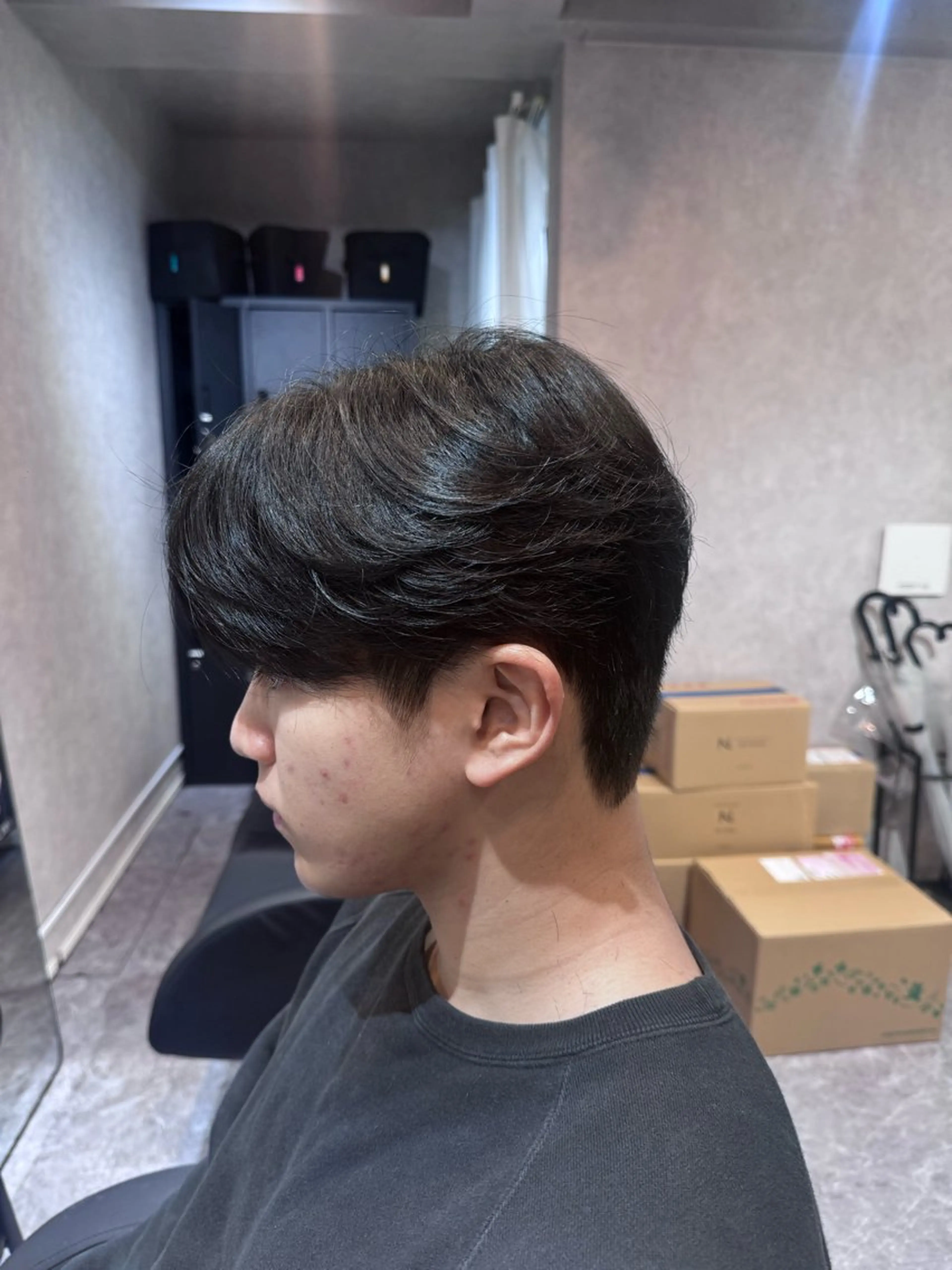 メンズ 五十嵐 竜馬のヘアスタイル