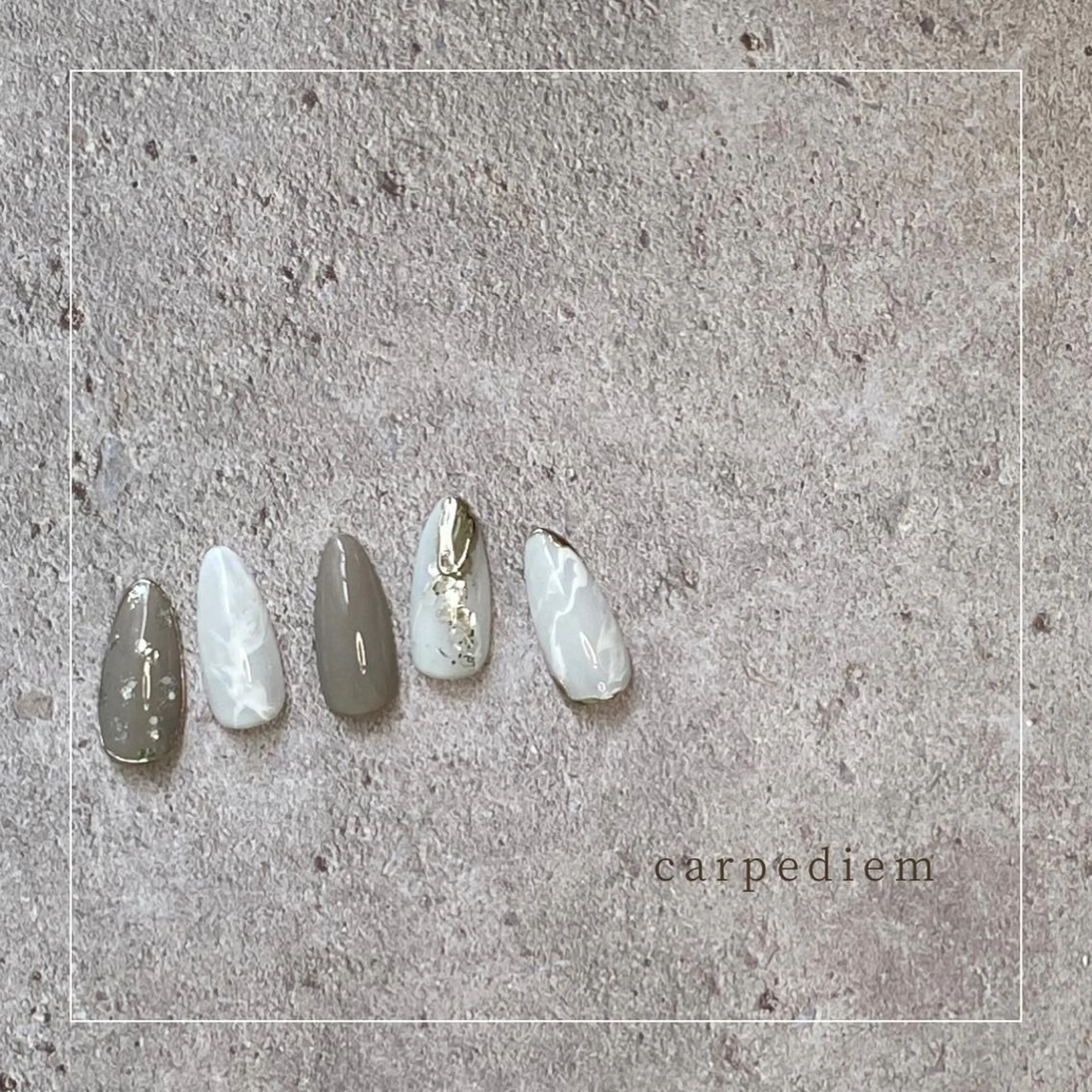 ネイル 城東区ネイルサロン carpediemのネイルデザイン