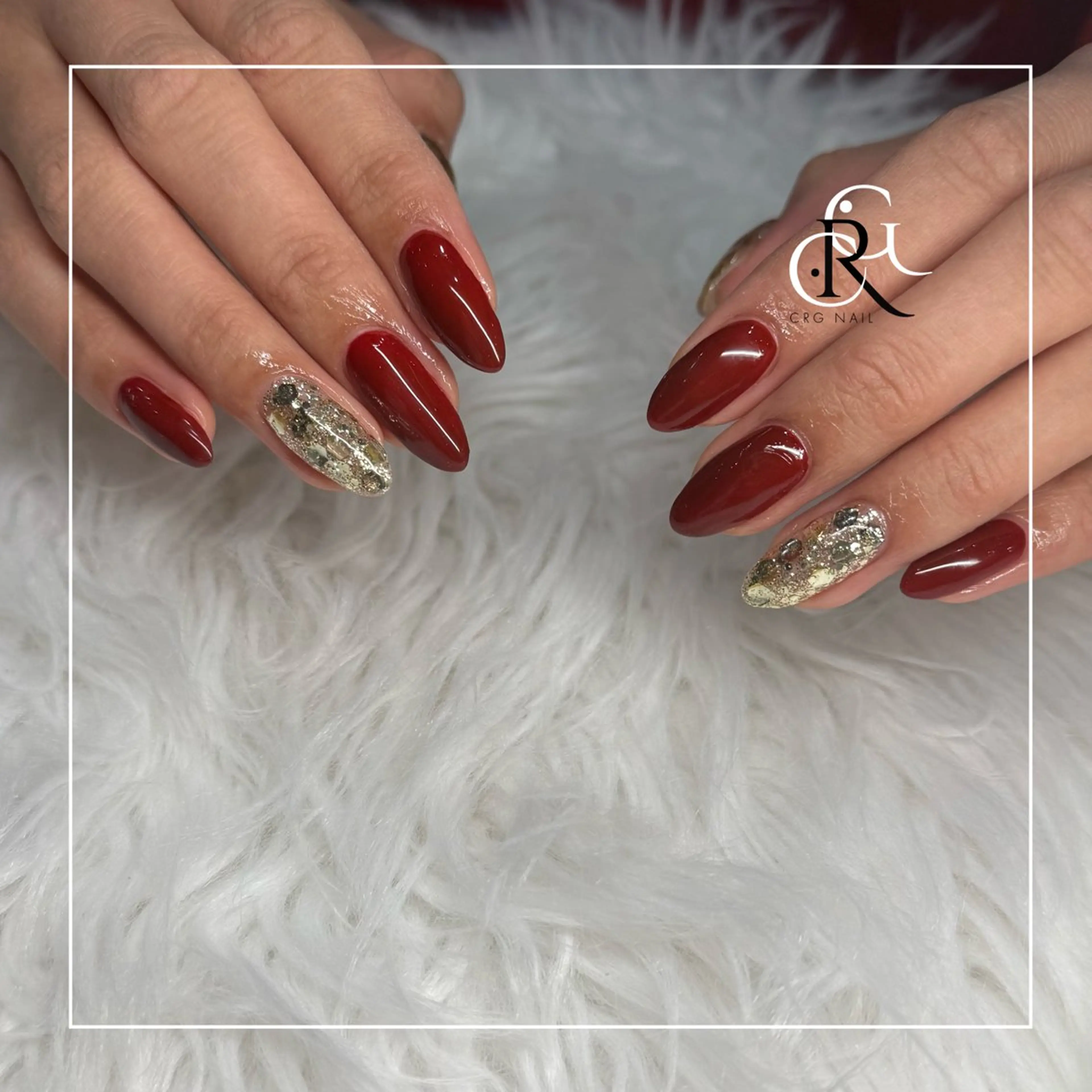 ショート ハンドネイル CRGNAIL EMIRIのネイルデザイン