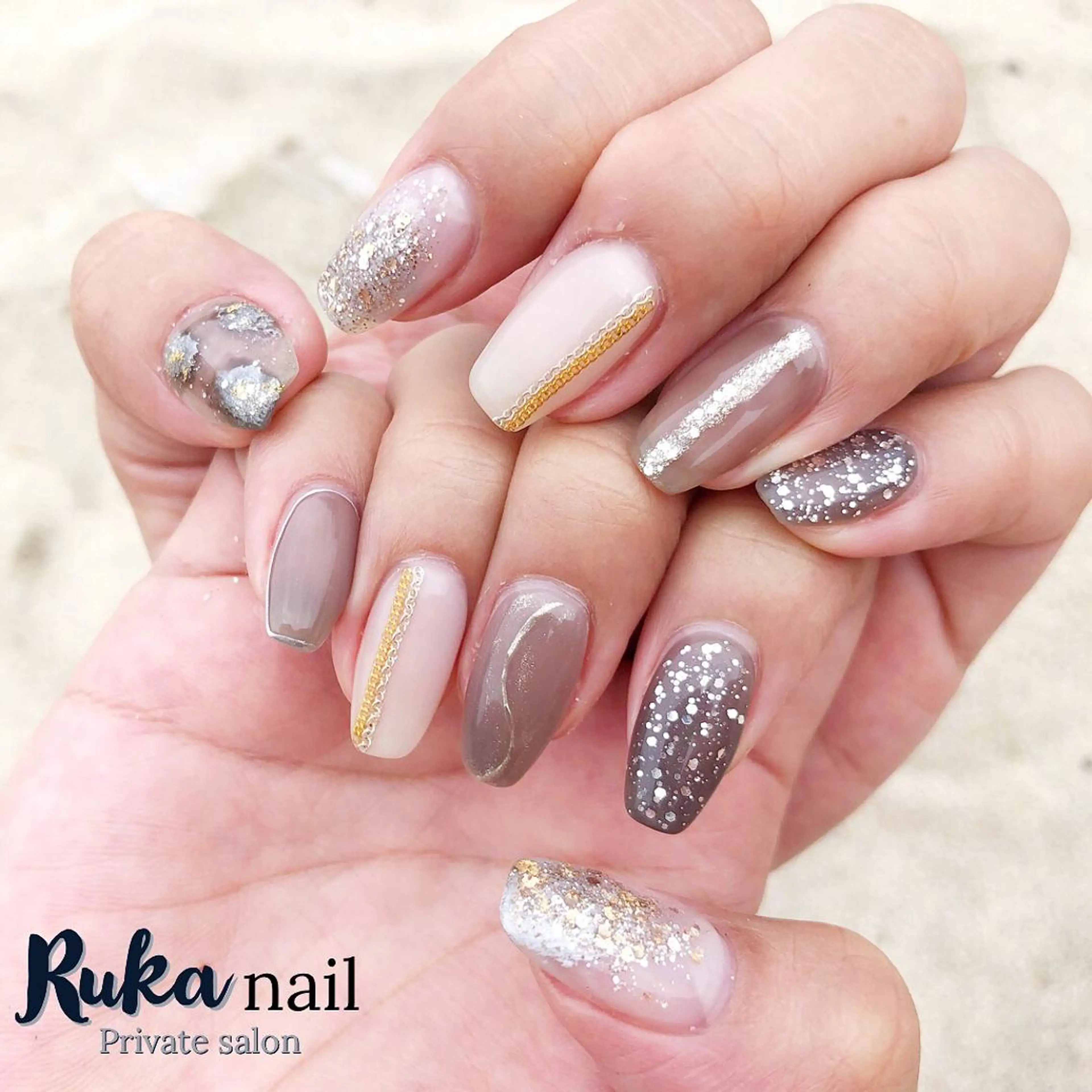 ネイル Ruka nail 【ﾙｶ ﾈｲﾙ】のネイルデザイン