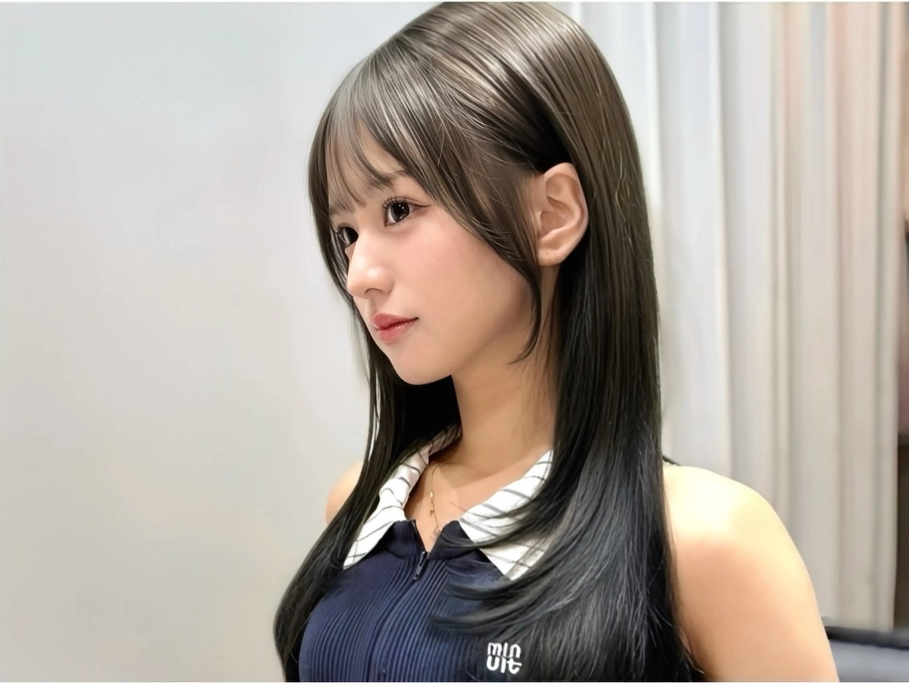 縮毛矯正 トリートメント ヘアセット ゆうさ │ 髪質改善 ボブ ショートのヘアスタイル