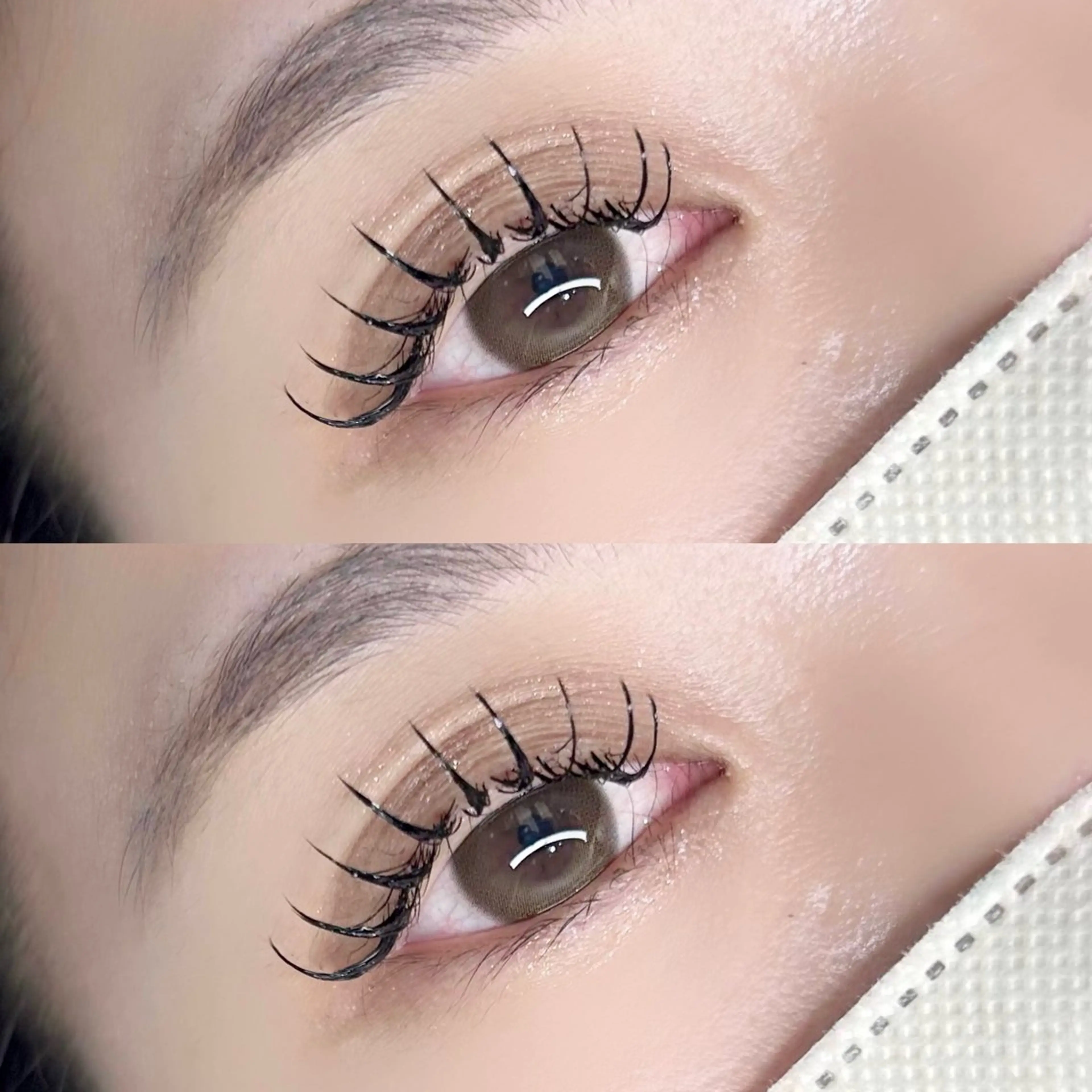 マツエク・マツパ 束感まつ毛 フラットラッシュ マツエク EYELA熊本 rinoのマツエク・マツパデザイン