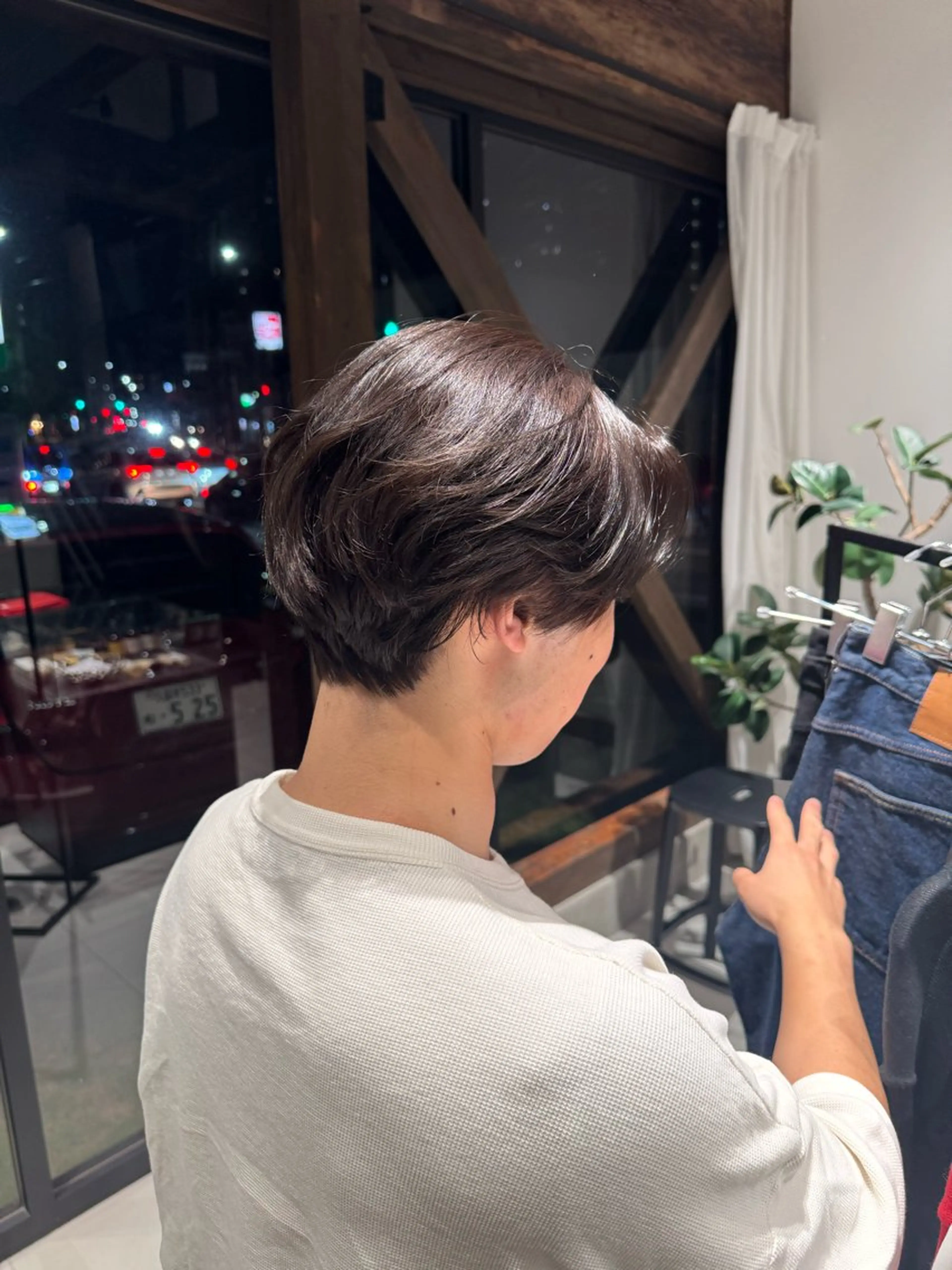 カラー kage Nanamiのヘアスタイル