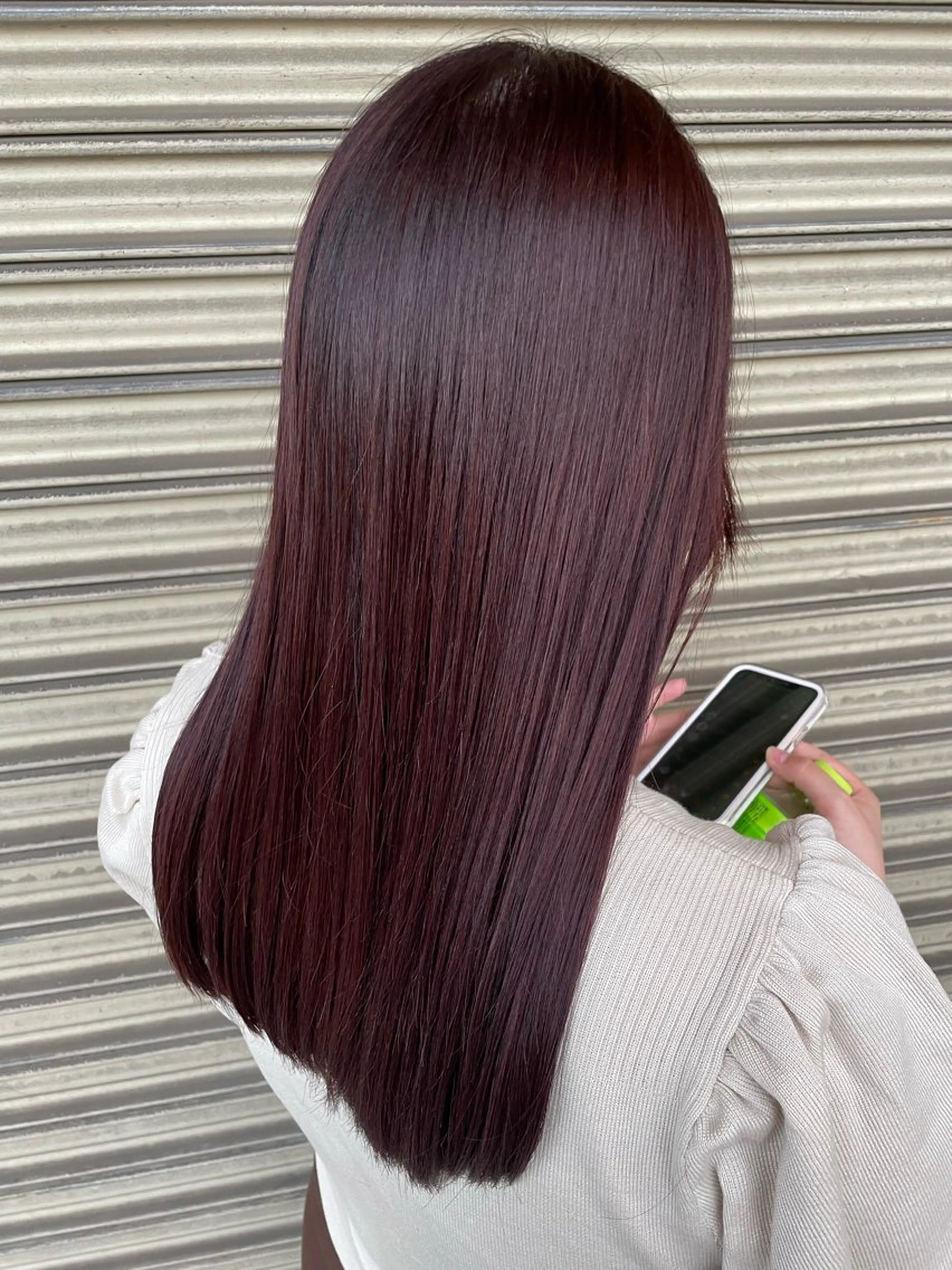 カラー ヒヨシ ルナのヘアスタイル