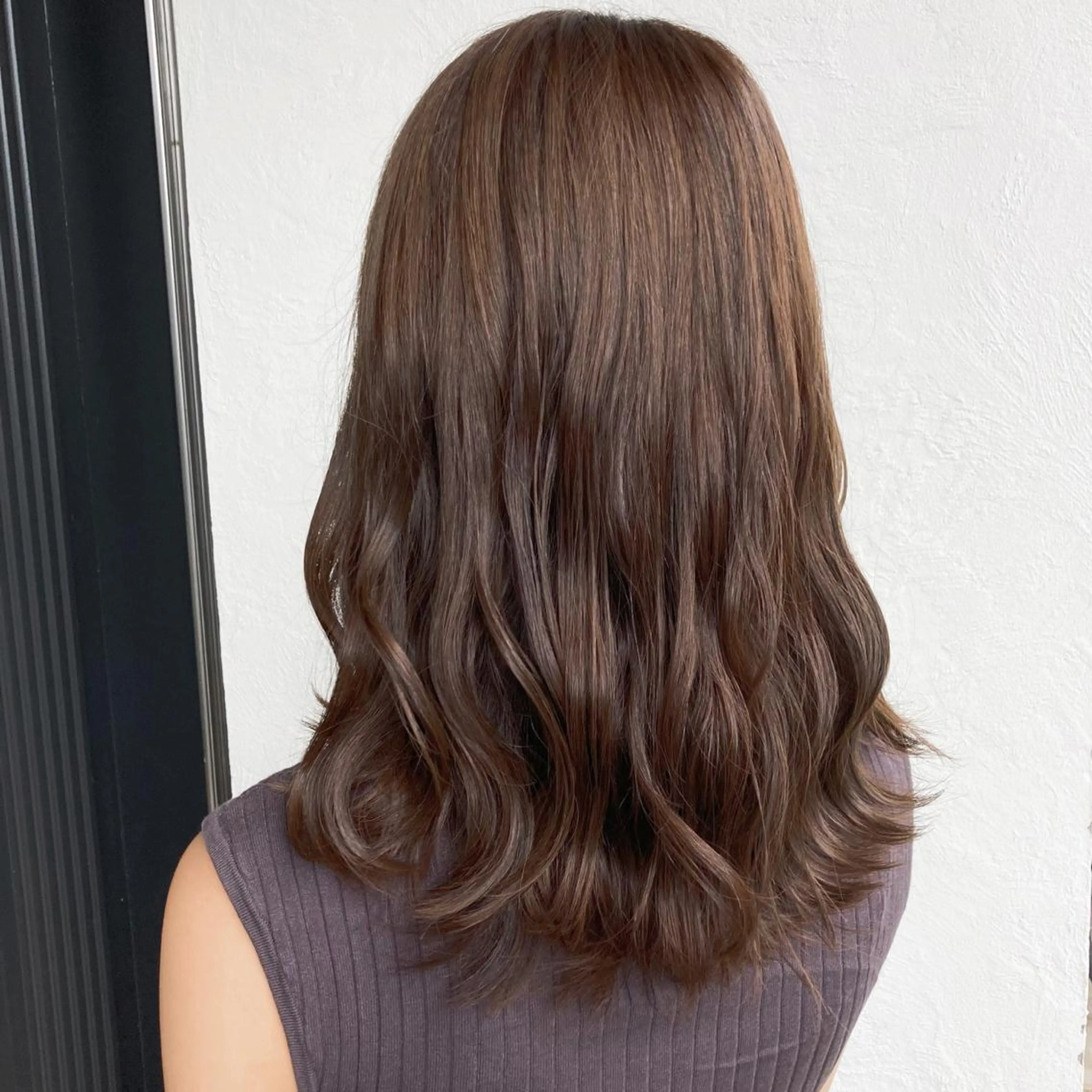 ミディアム カラー カット ヘアカラー 💎髪質改善💎 西森千夏のヘアスタイル