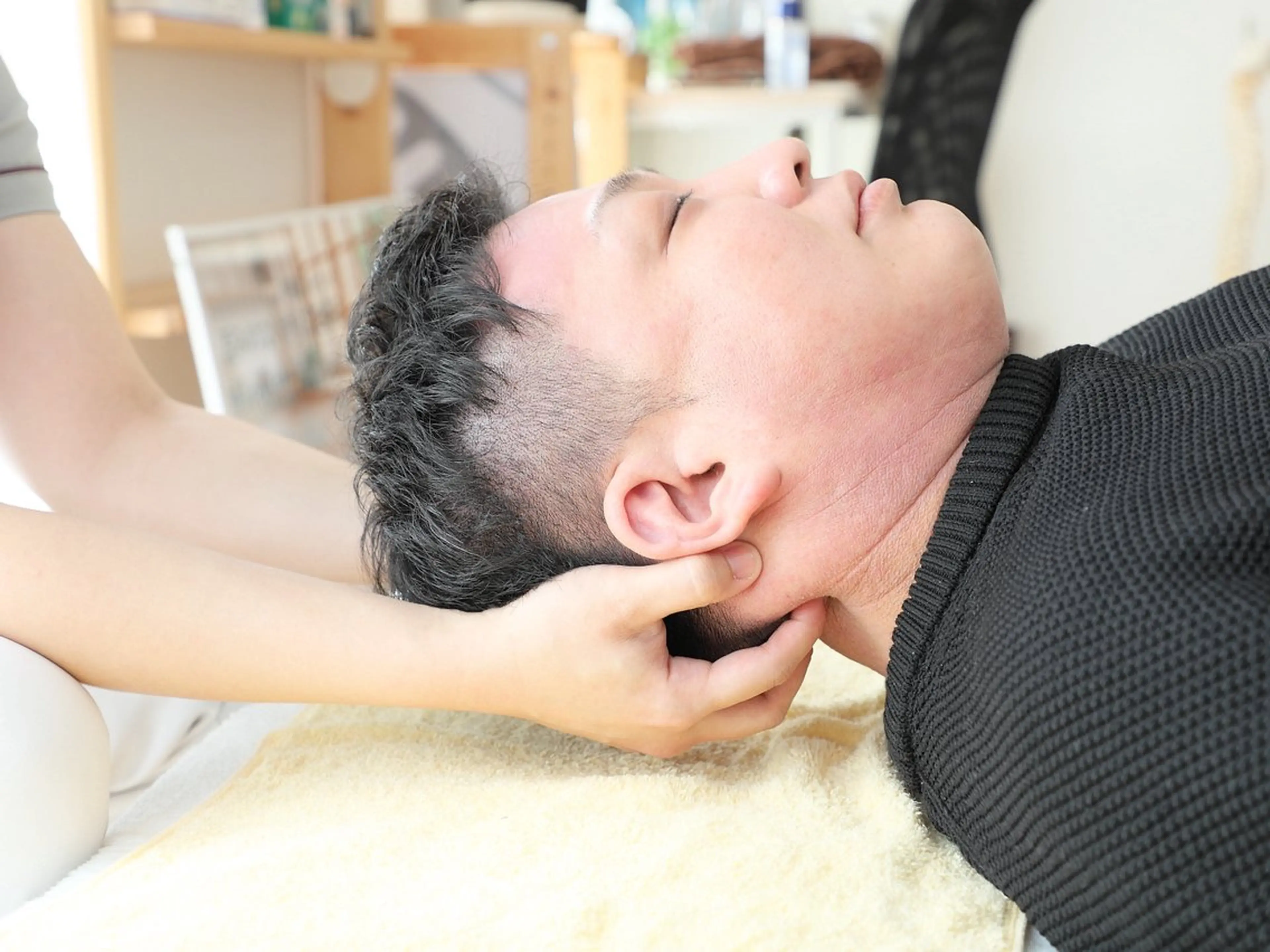 〔眼精疲労を無くしたい🔥〕頭痛・目の疲れ改善コース 60分 メンズもオススメ✨の写真