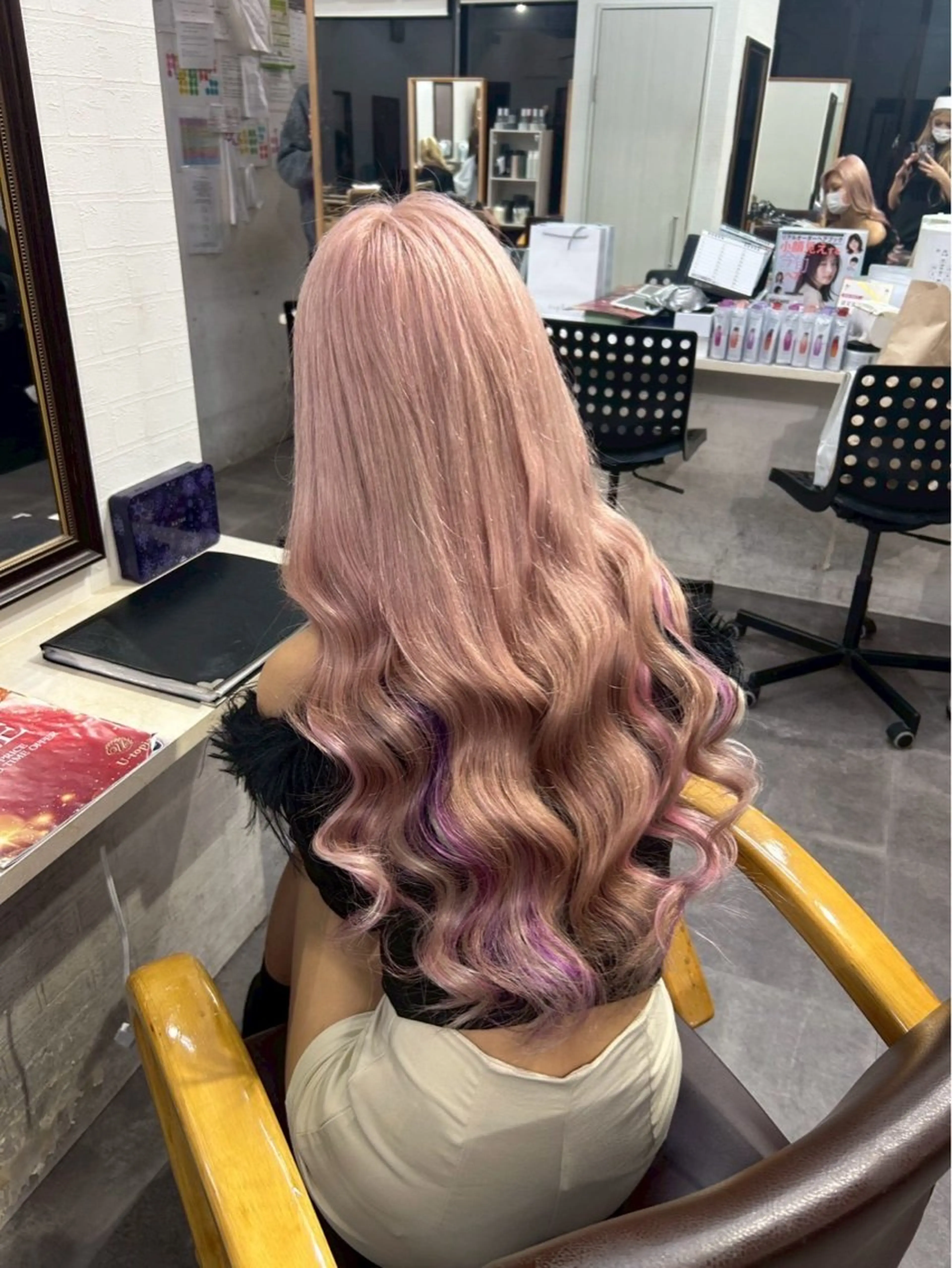 ロング ヘアカラー ⭐️U-topia ⭐️和泉田　りさ⭐️のヘアスタイル