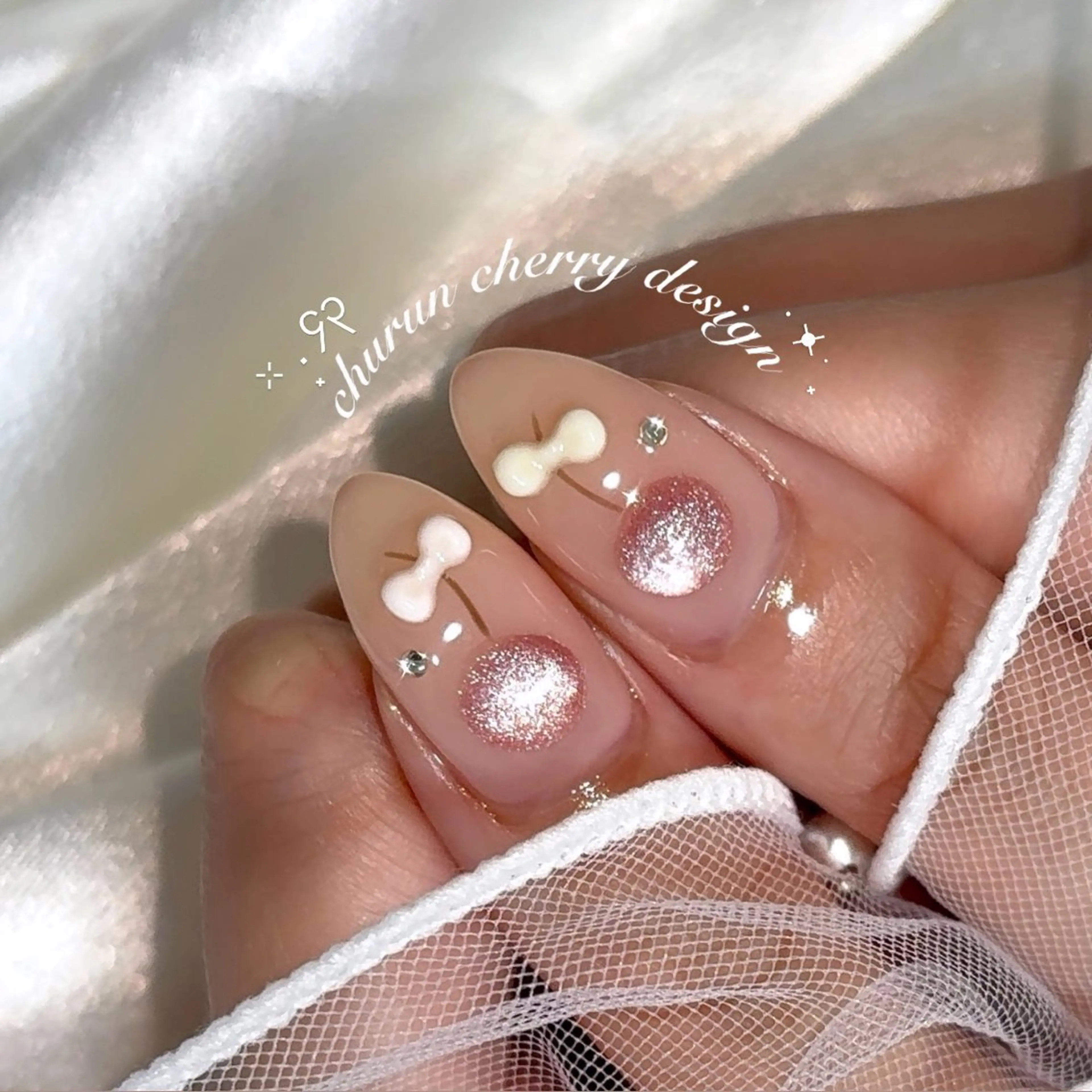 ネイル ハンドネイル Blanche mimi.u_aのネイルデザイン