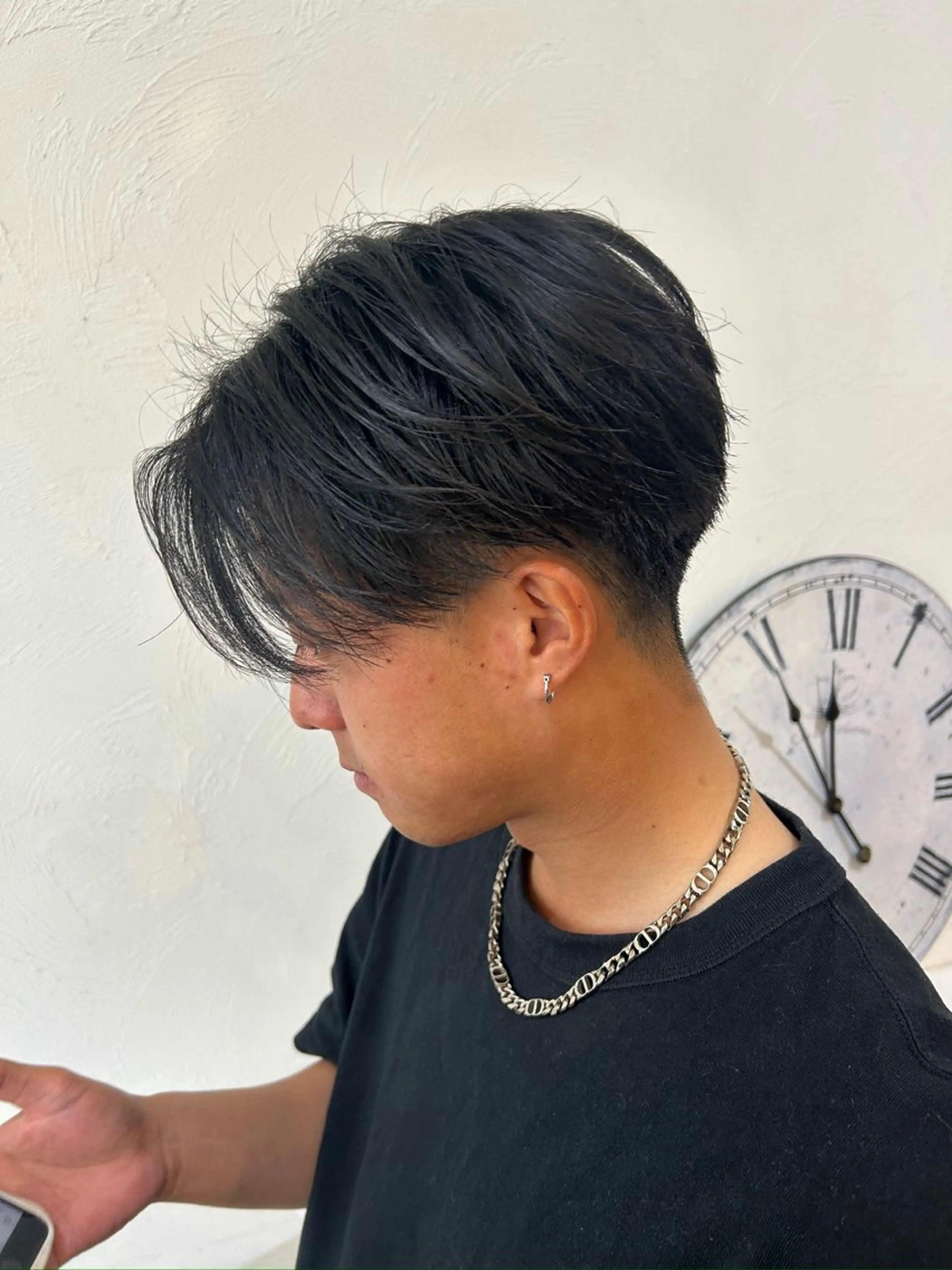 メンズ センターパート 【SET-UP】高橋 海輝のヘアスタイル