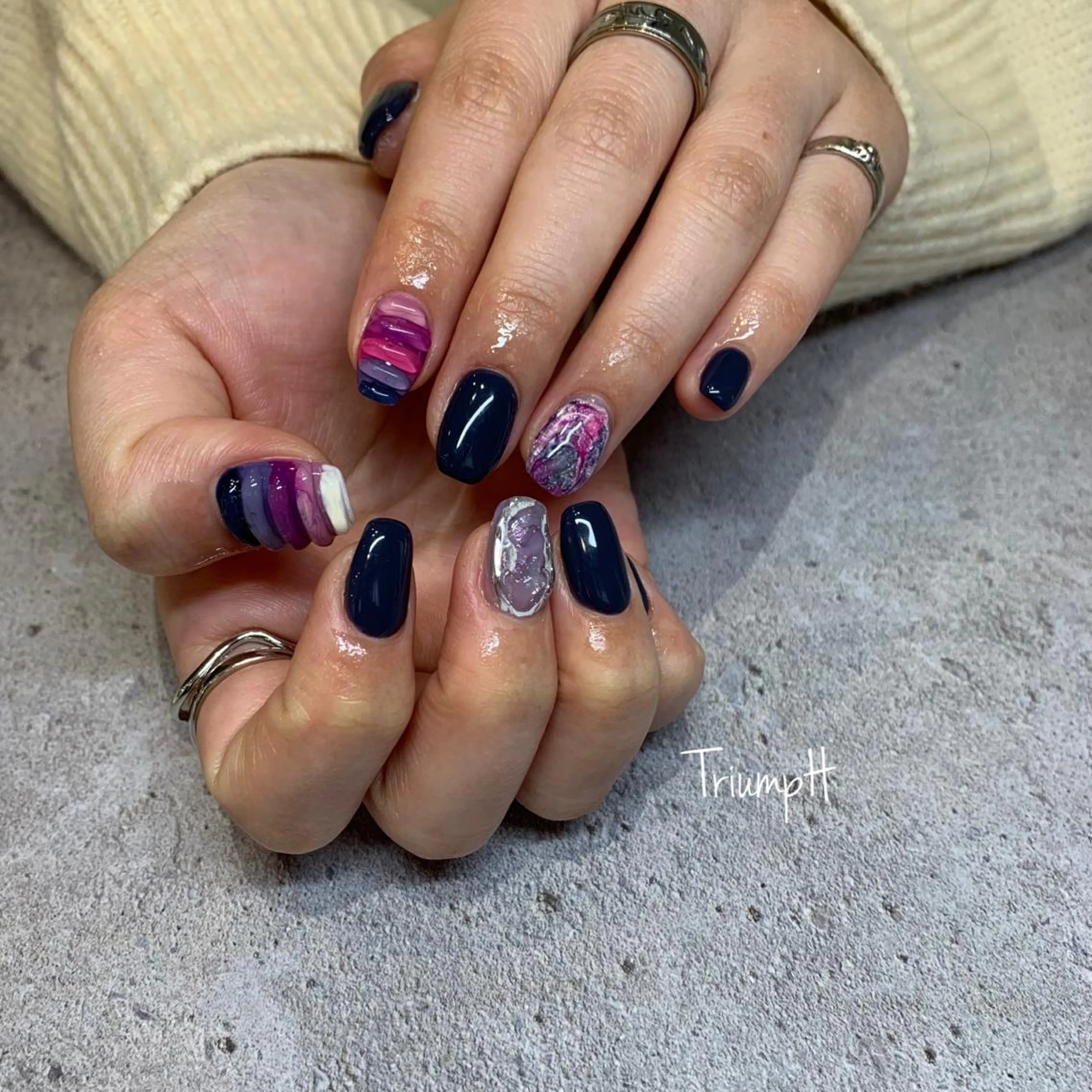 ネイル Natsuko 🪼のネイルデザイン