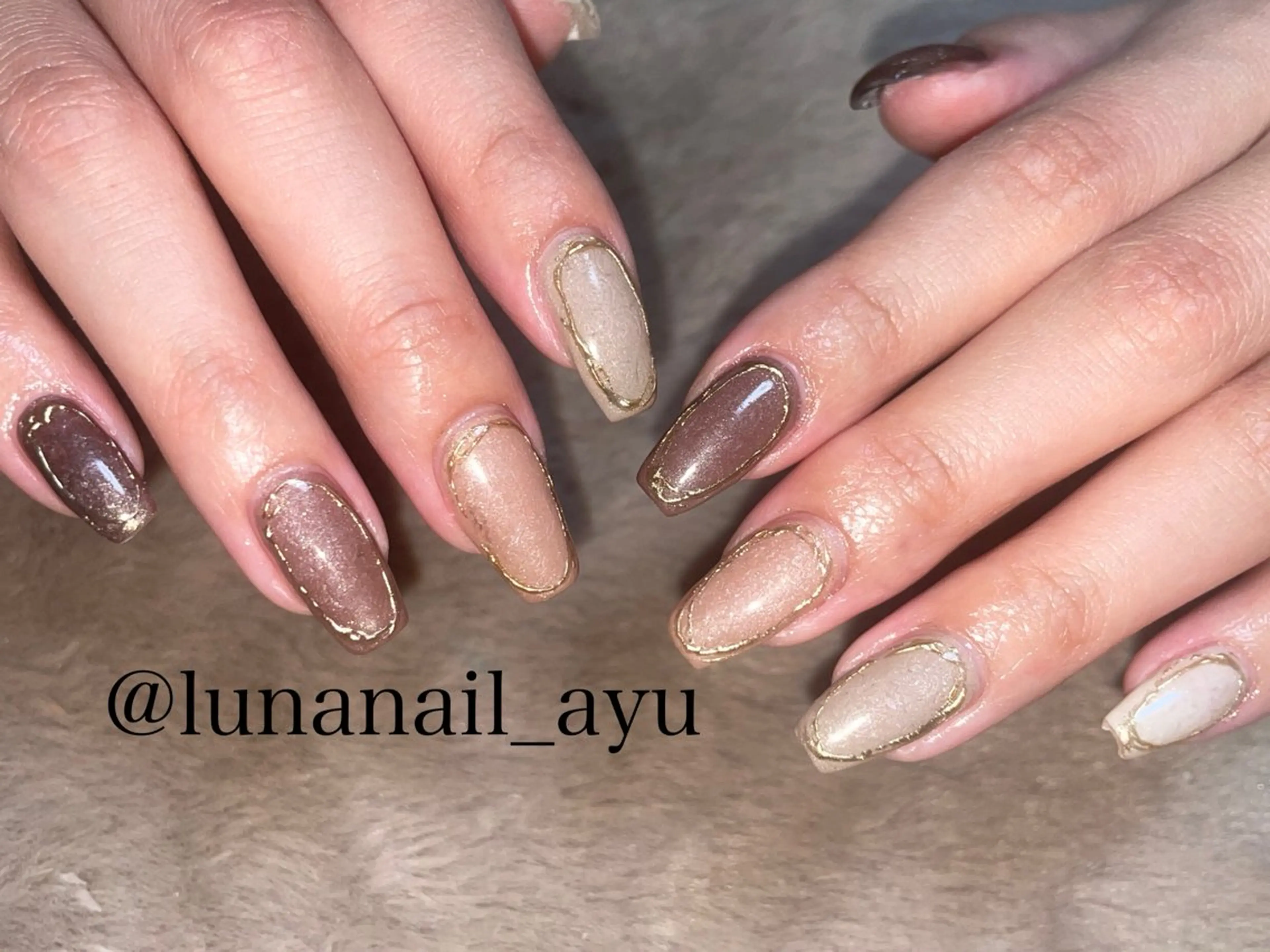 ネイル ハンドネイル LUNA NAIL ayuのネイルデザイン